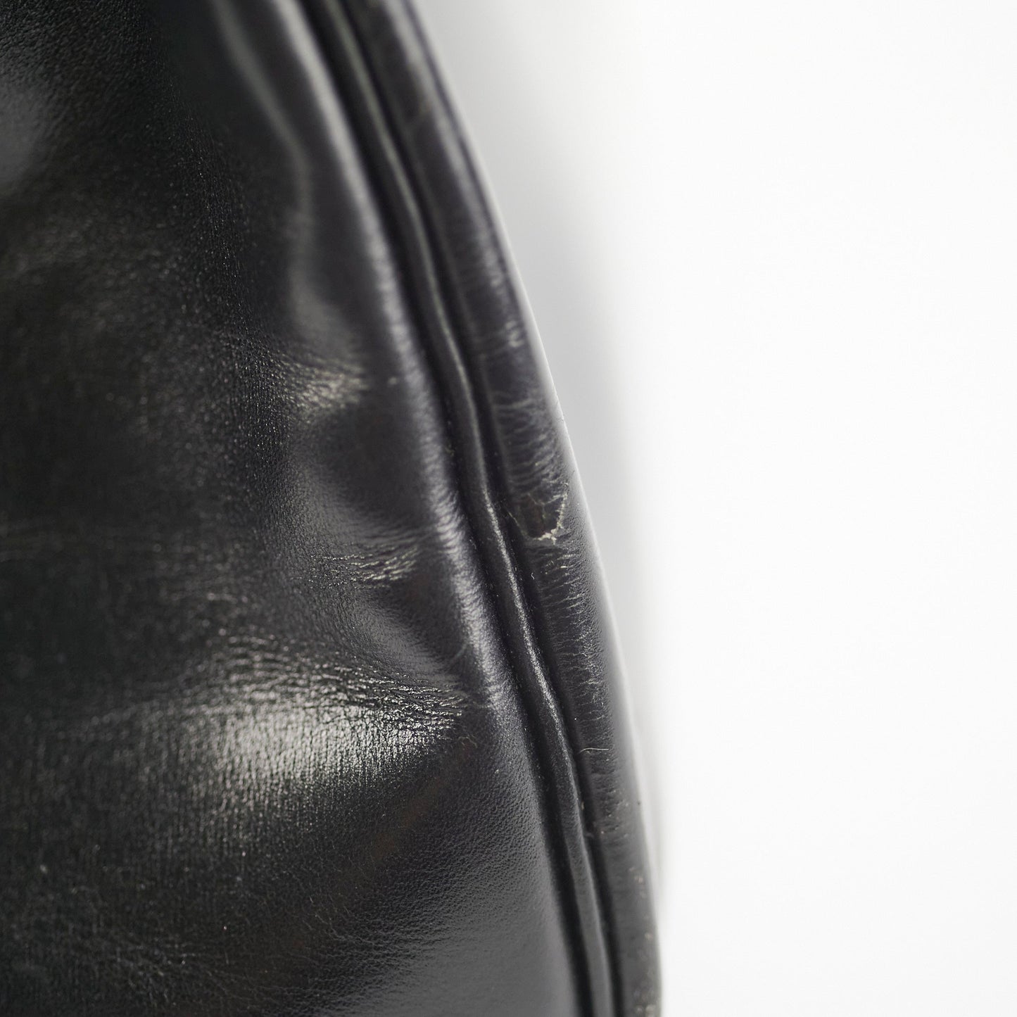 Hermes Vintage Kelly 32 Noir Box Leather