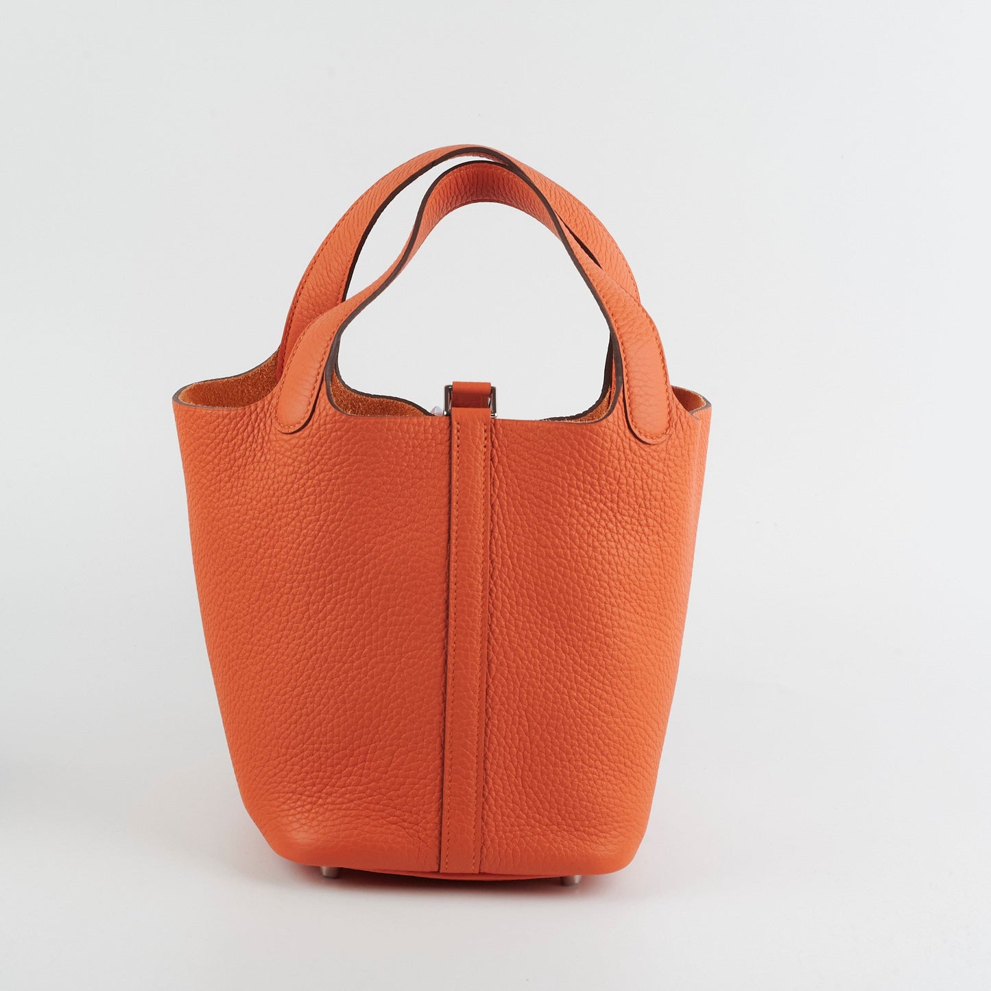 Hermes Picotin 18 Clemence Orange
