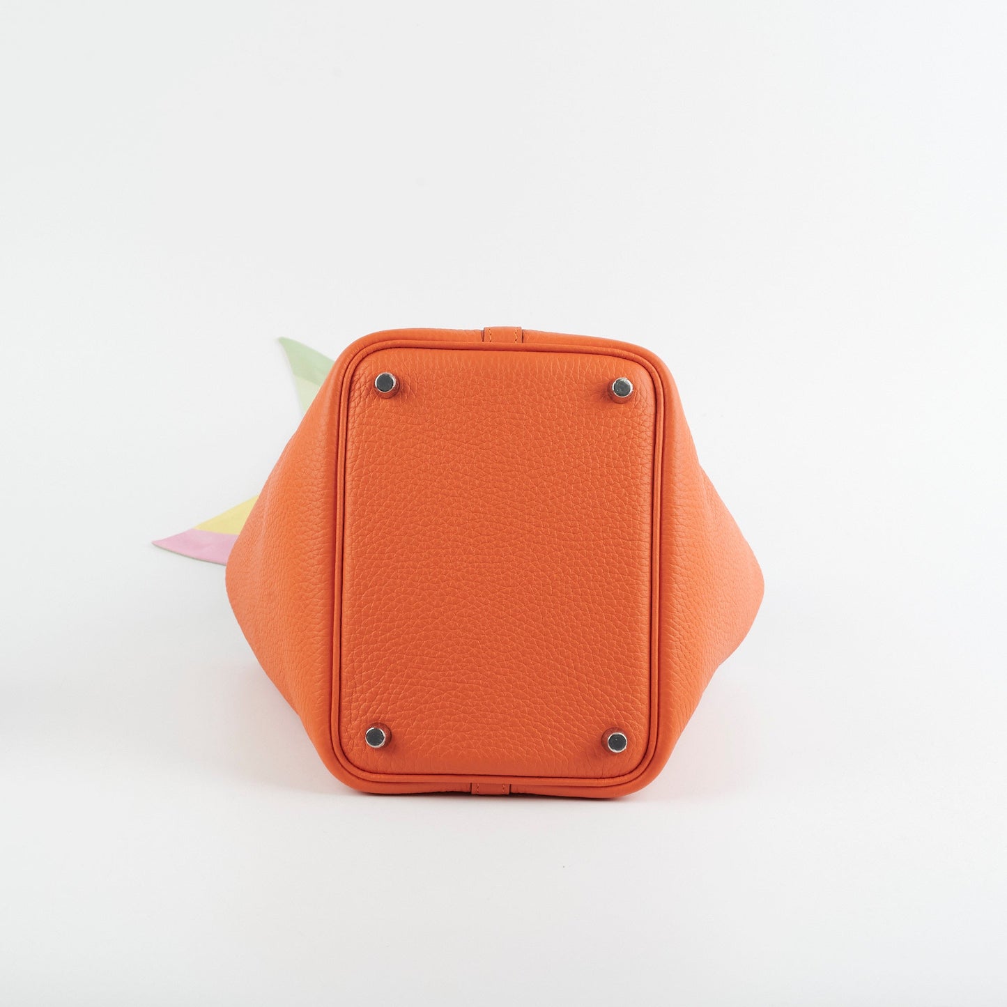 Hermes Picotin 18 Clemence Orange