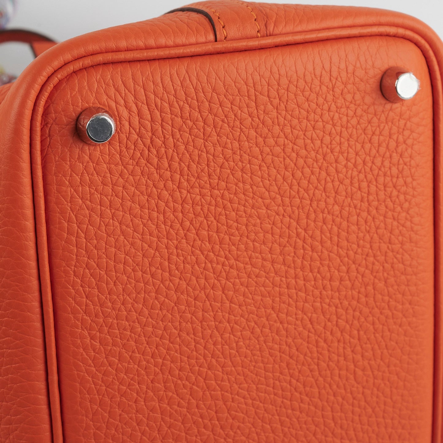 Hermes Picotin 18 Clemence Orange