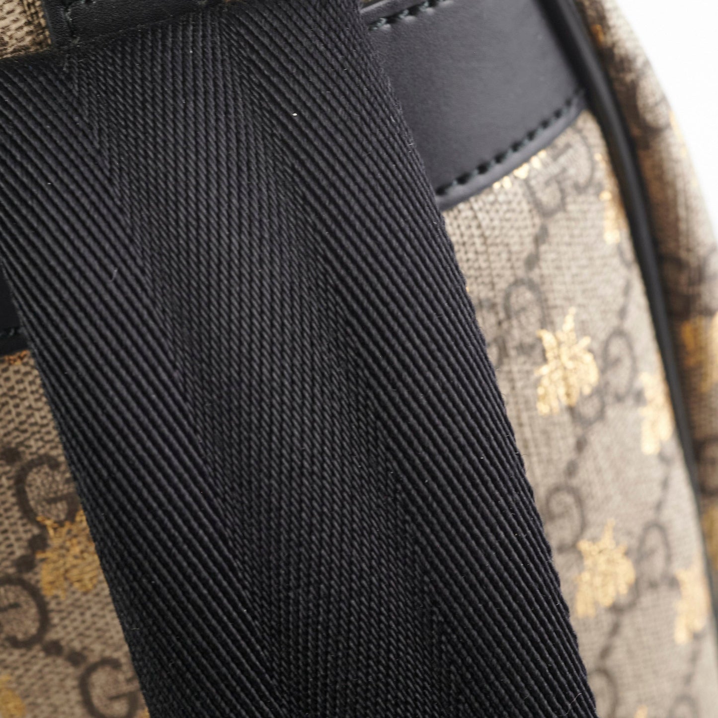 Gucci Bee Monogram Backpack