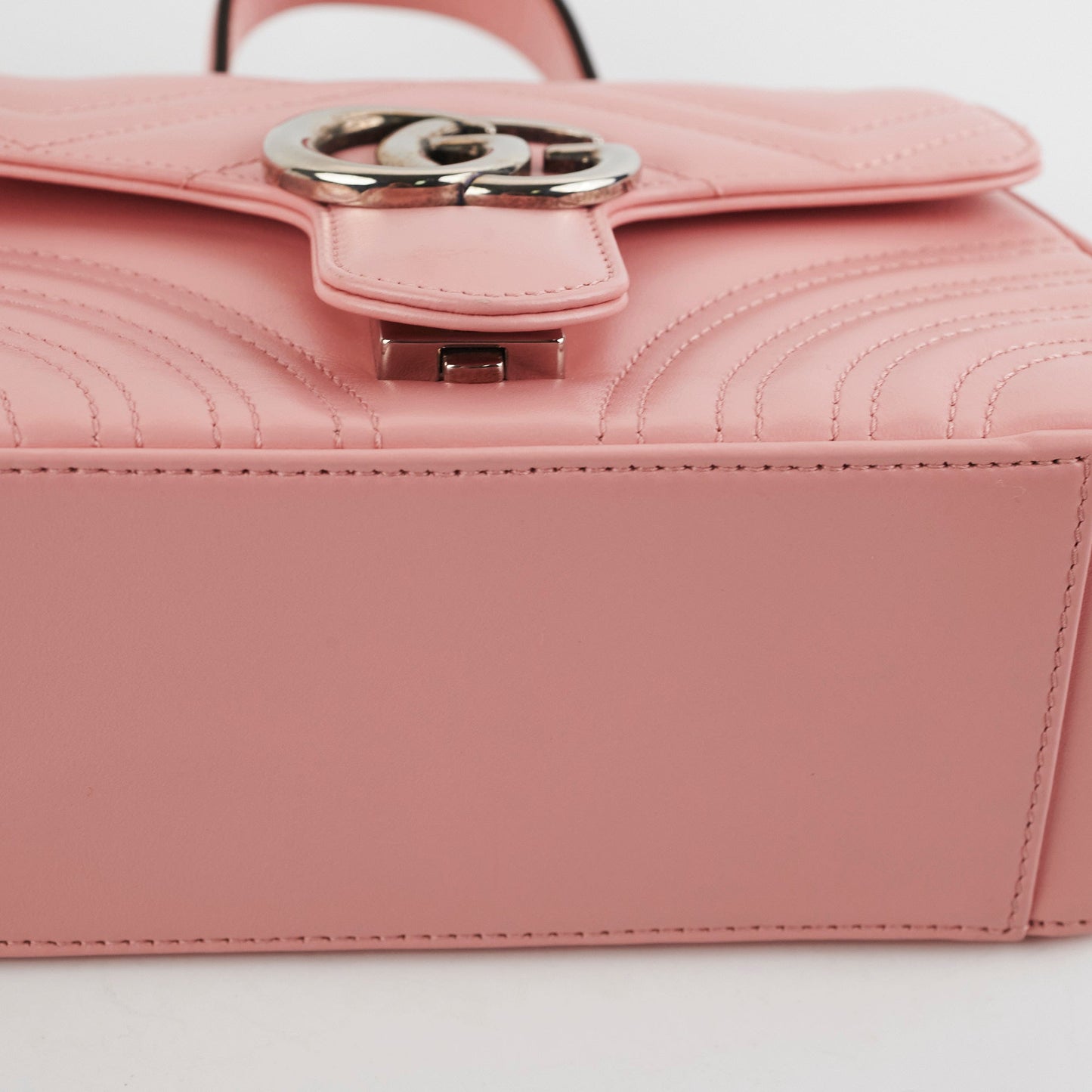 Gucci Mini Top Handle Pink Shoulder Bag