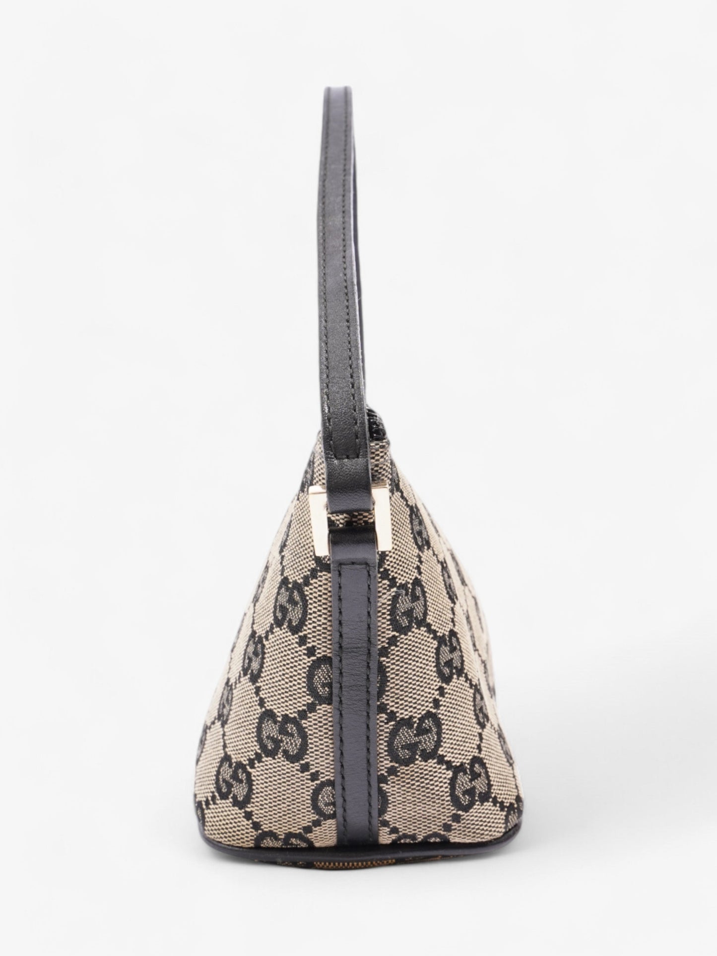 Gucci Boat Pochette GG Supreme / Black Canvas