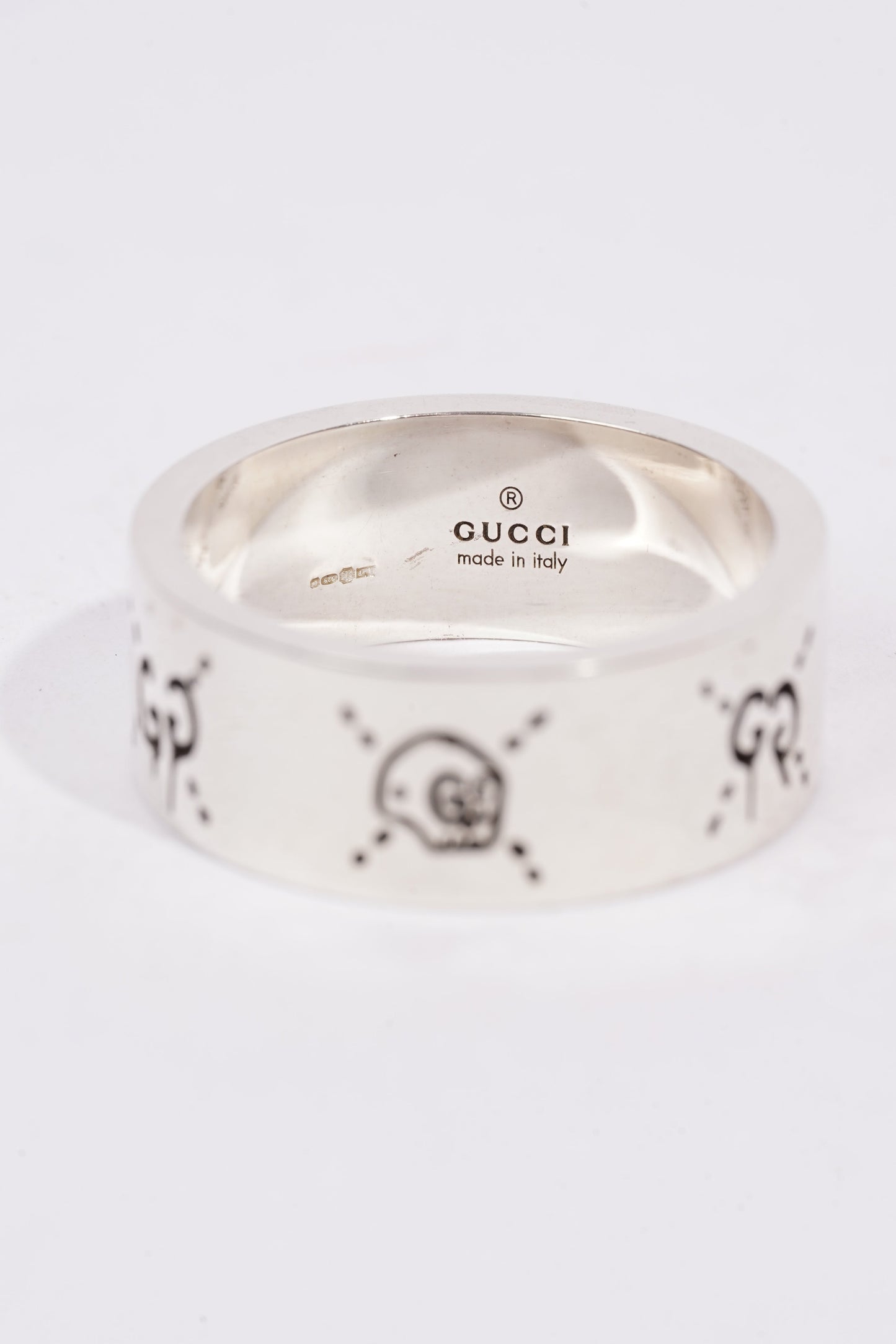 Gucci Ghost Aureco Ring silver Silver Sterling 26
