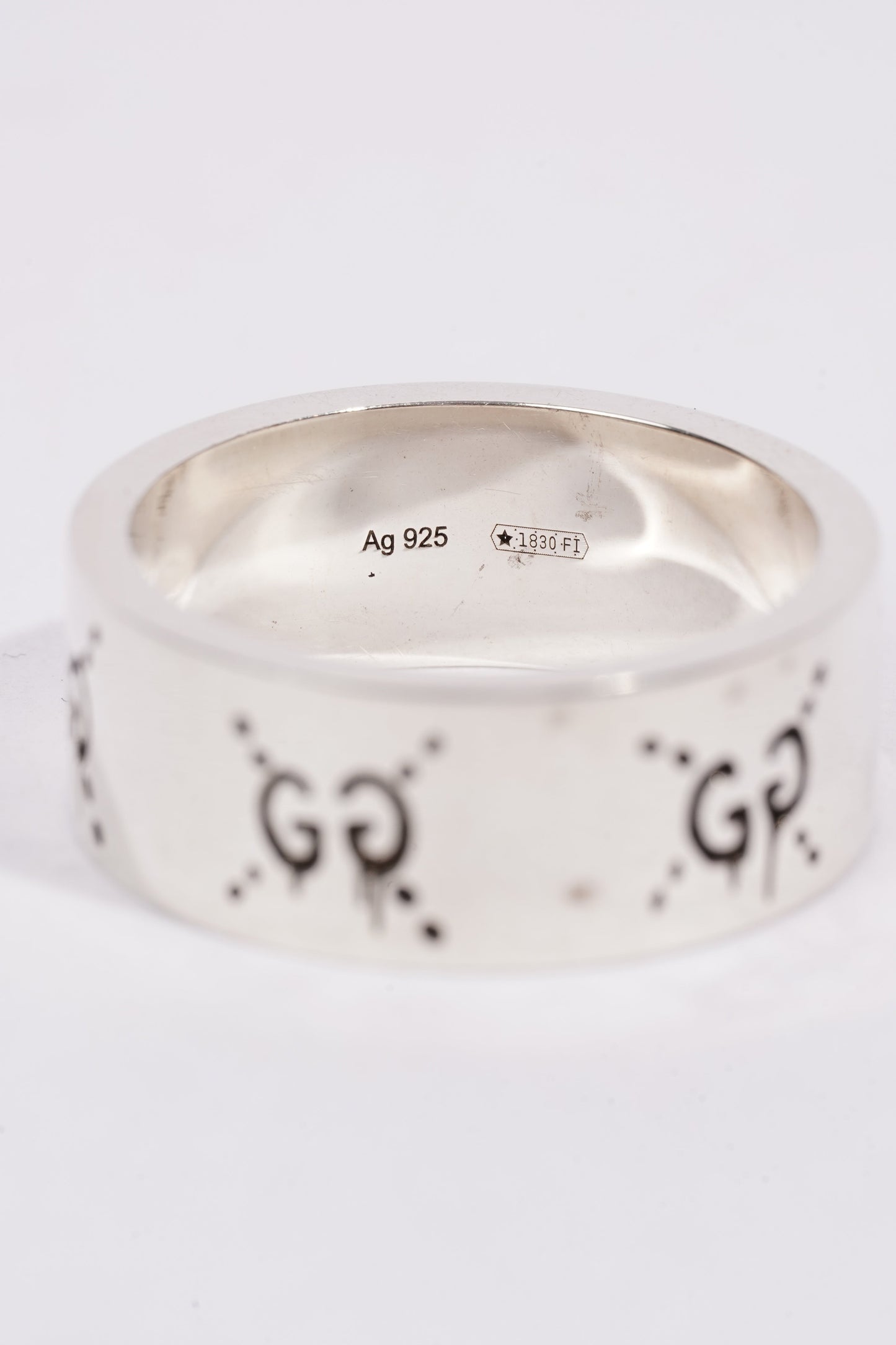 Gucci Ghost Aureco Ring silver Silver Sterling 26