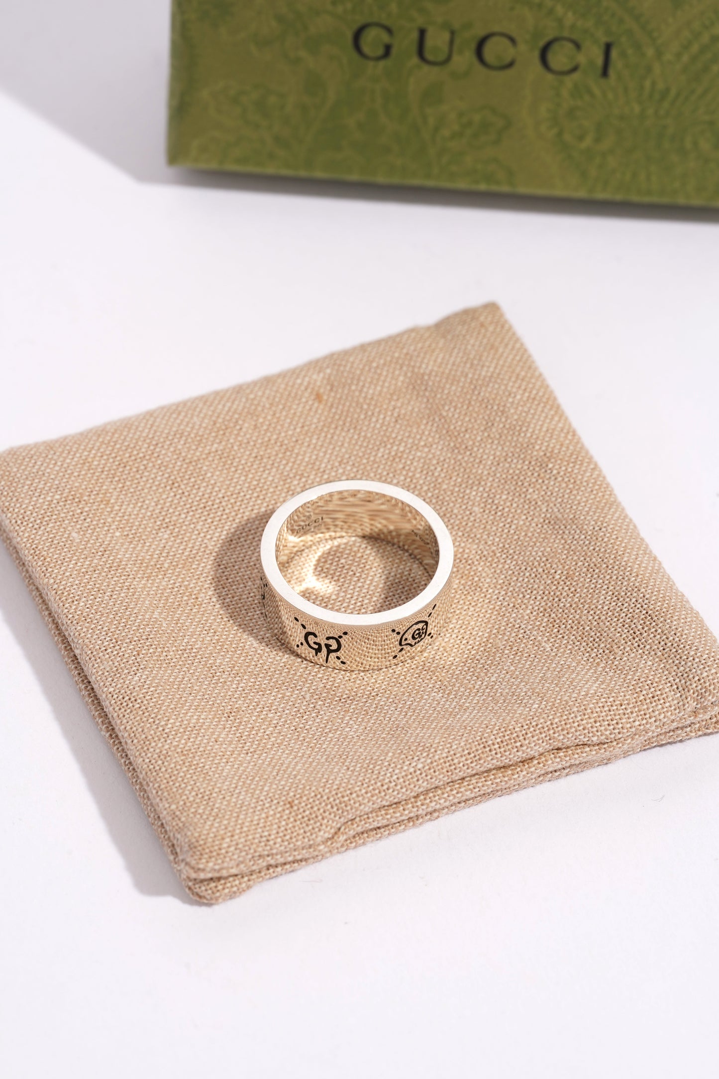 Gucci Ghost Aureco Ring silver Silver Sterling 26