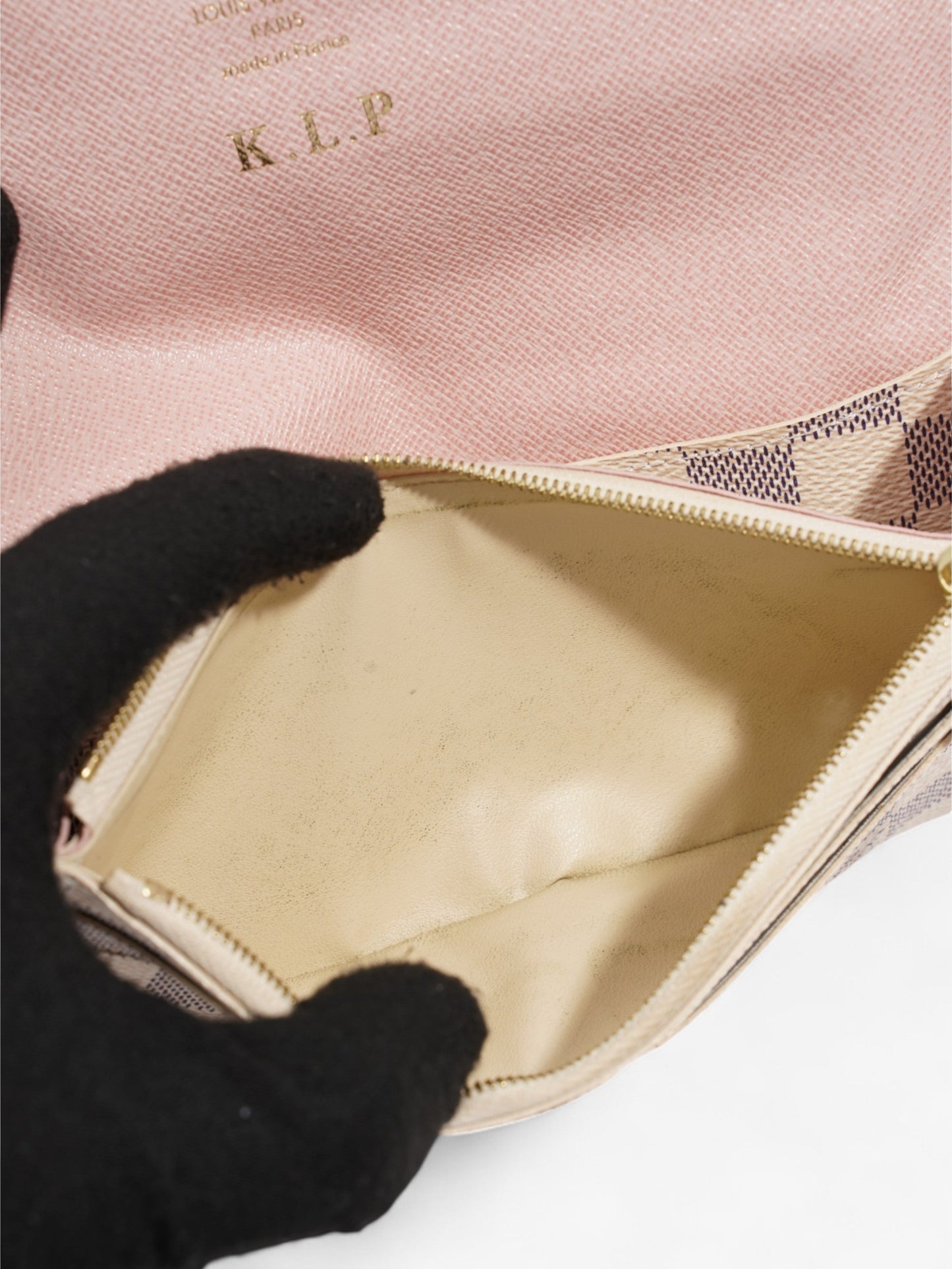Louis Vuitton Emilie Wallet Damier Azur Coated Canvas
