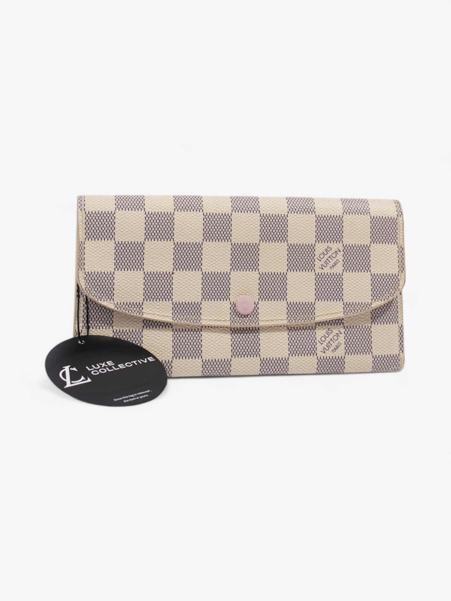 Louis Vuitton Emilie Wallet Damier Azur Coated Canvas