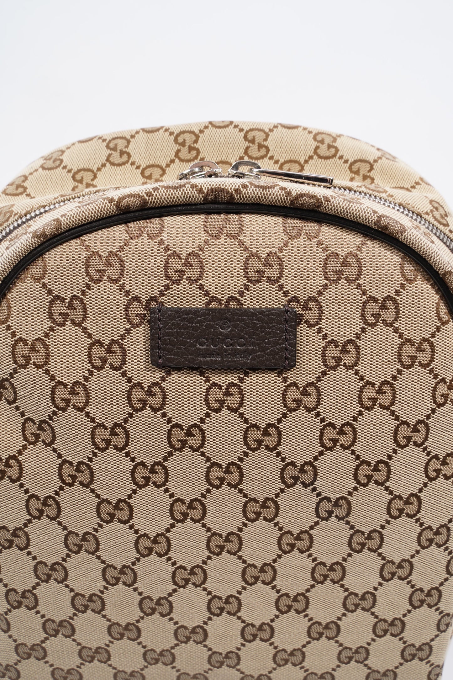 Gucci Backpack With Interlocking GG Supreme Canvas