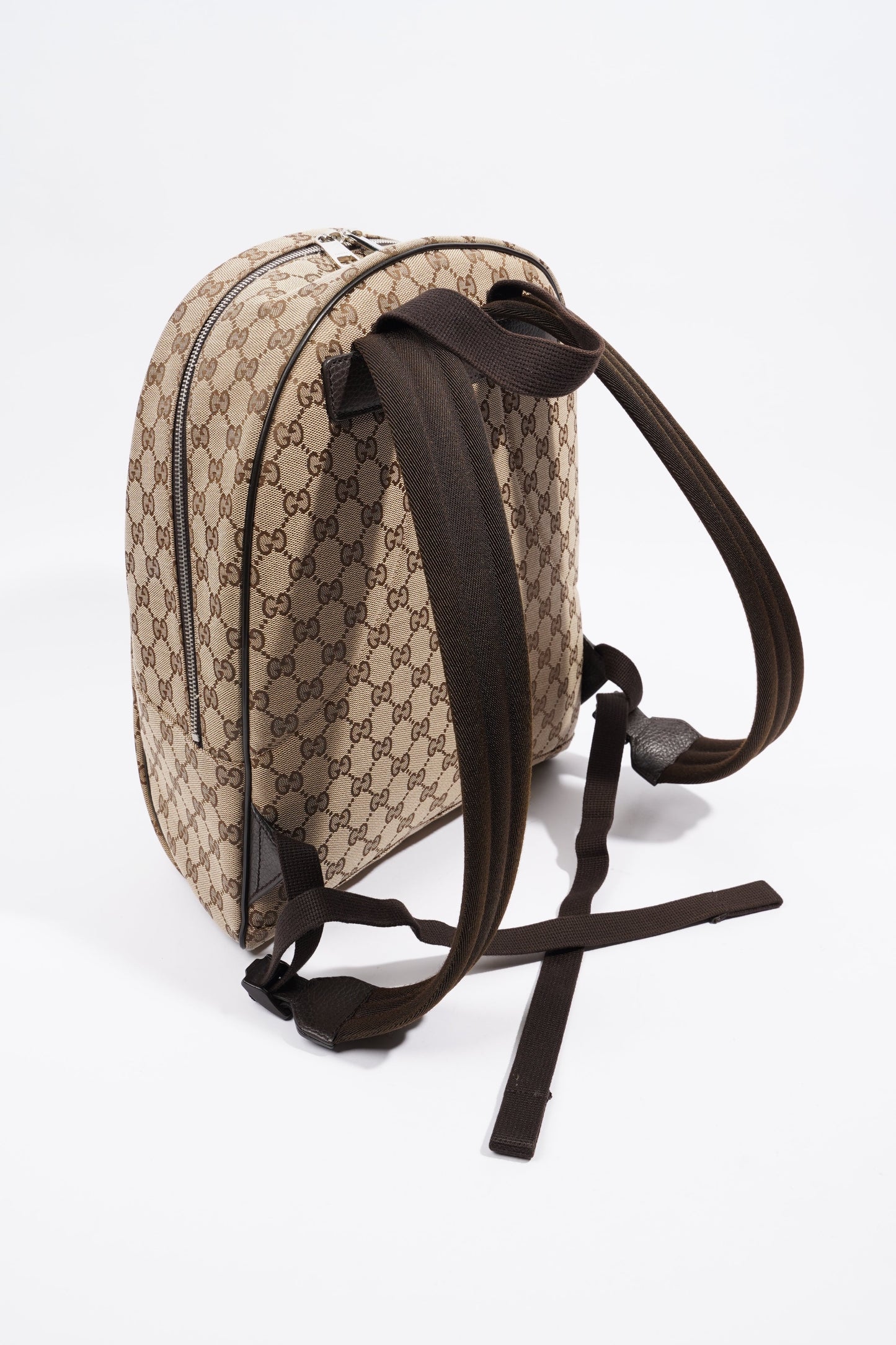 Gucci Backpack With Interlocking GG Supreme Canvas