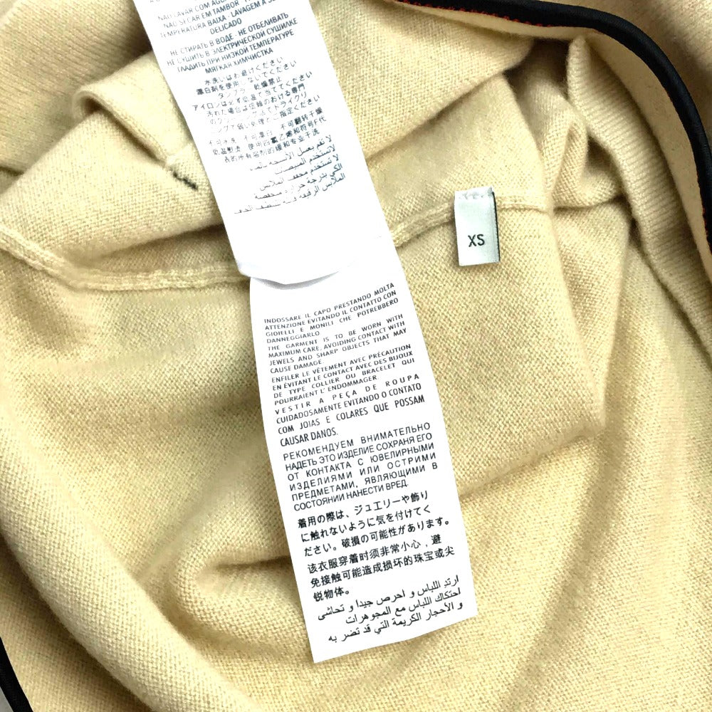 GUCCI Short sleeve T-shirt 501400 cashmere beige ribbon XS
