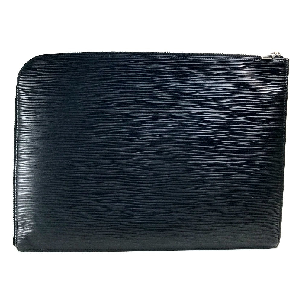 LOUIS VUITTON business bag M64153 Epi Leather black Epi Pochette Jules GM NM mens Used