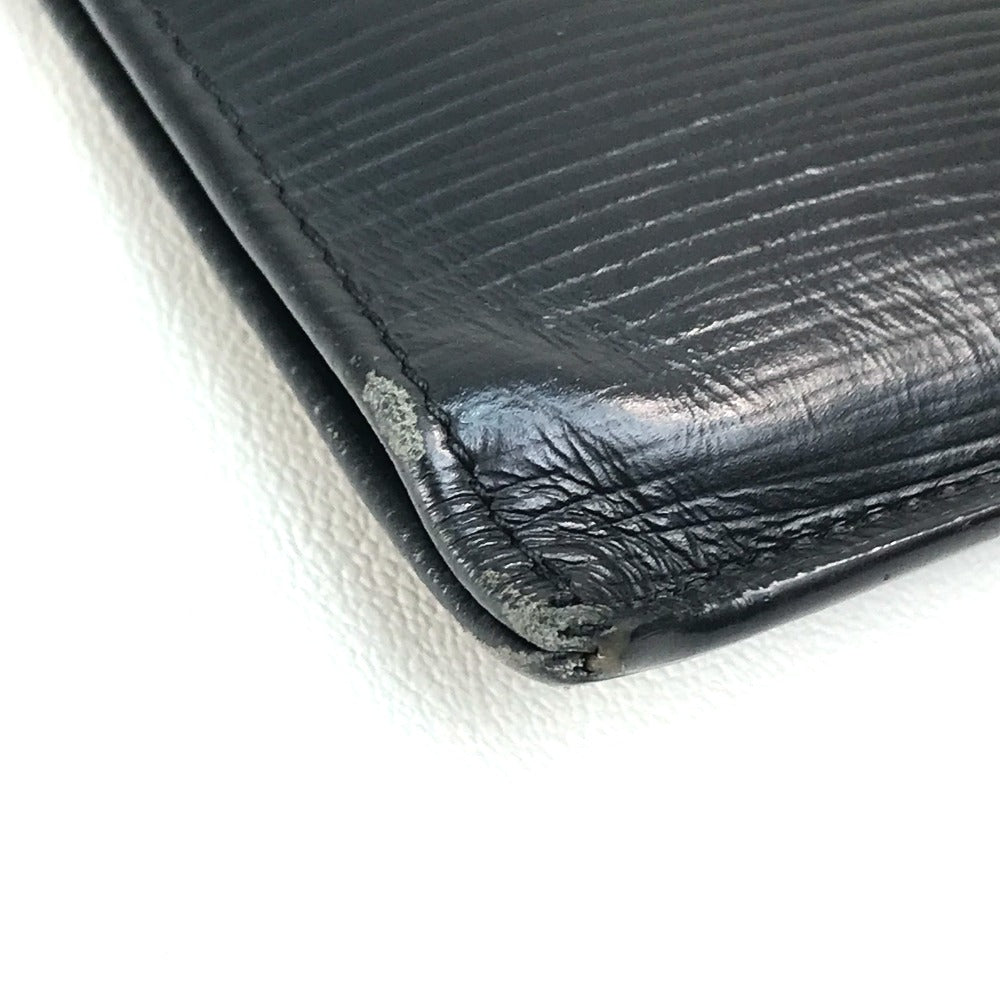 LOUIS VUITTON business bag M64153 Epi Leather black Epi Pochette Jules GM NM mens Used