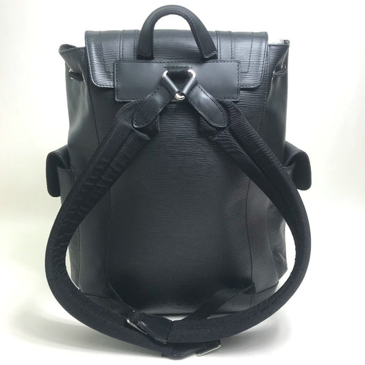 LOUIS VUITTON Backpack M50159 Epi Leather black Epi Christopher PM mens Used