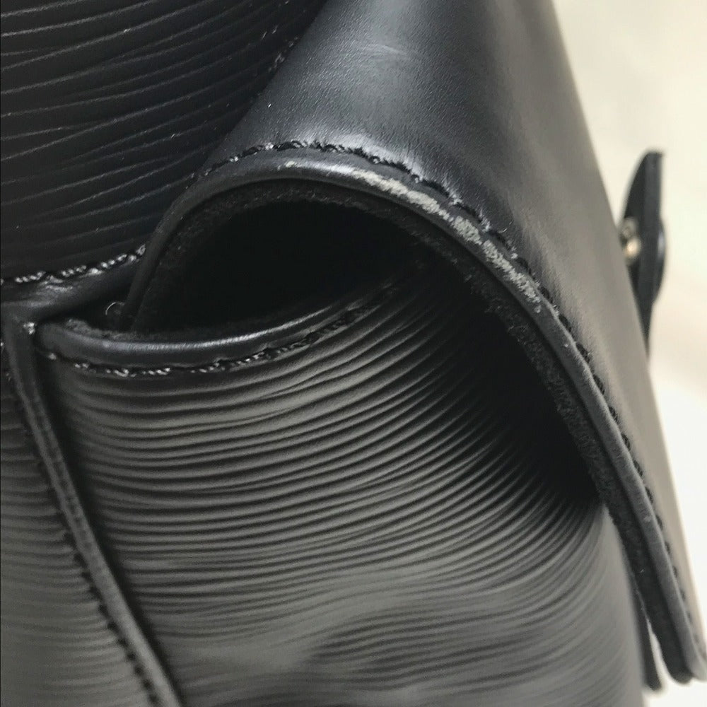 LOUIS VUITTON Backpack M50159 Epi Leather black Epi Christopher PM mens Used