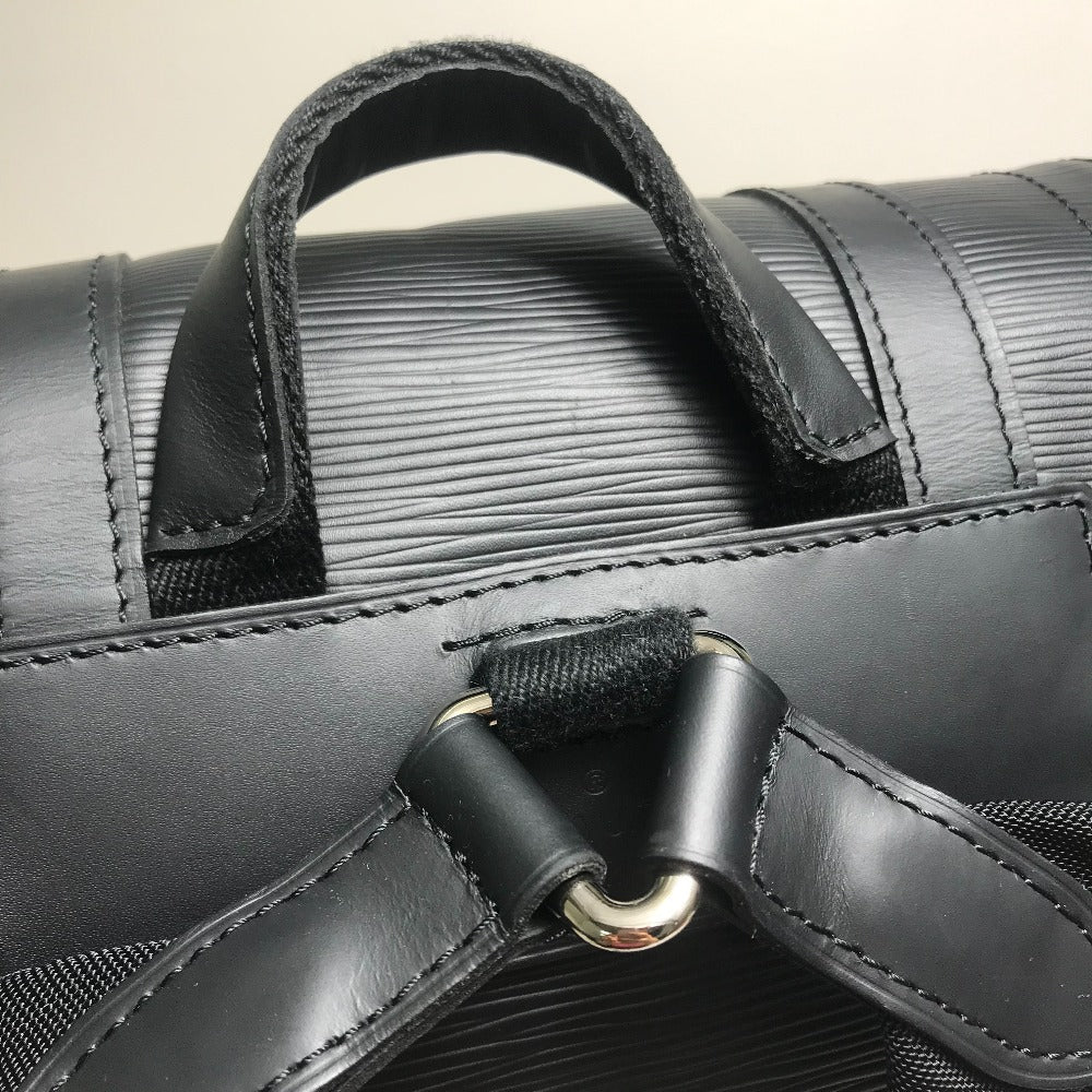 LOUIS VUITTON Backpack M50159 Epi Leather black Epi Christopher PM mens Used
