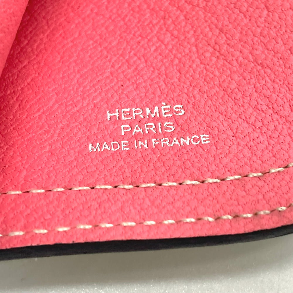 HERMES key ring Epsom yellow Horse Camille Women Used