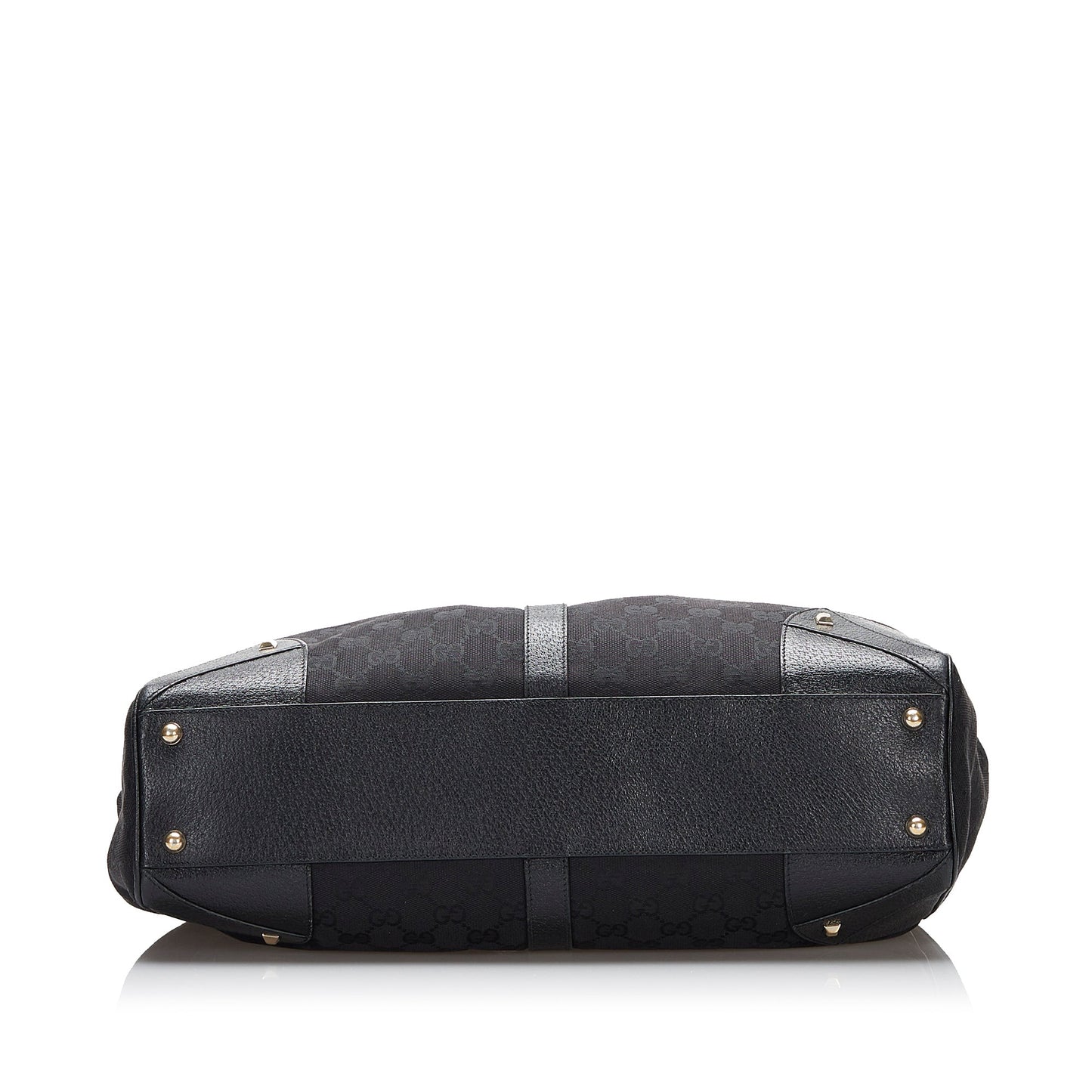 Gucci GG Canvas Nailhead Jackie Shoulder Bag