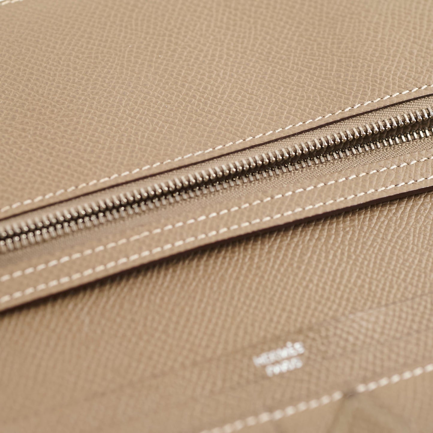 Hermes Bearn Wallet Etoupe