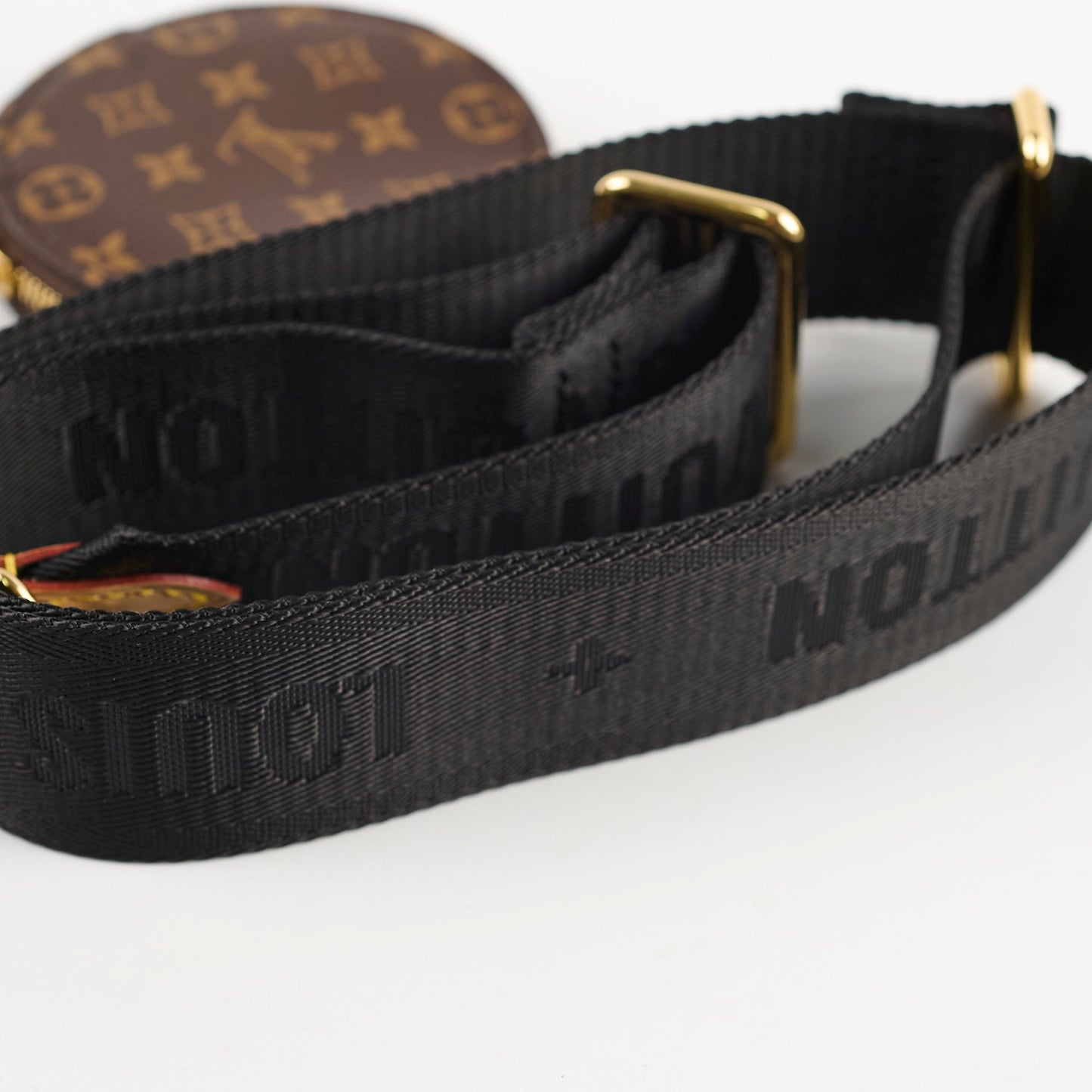 Louis Vuitton Canvas Strap With Coin  Alice Bags Monogram Black