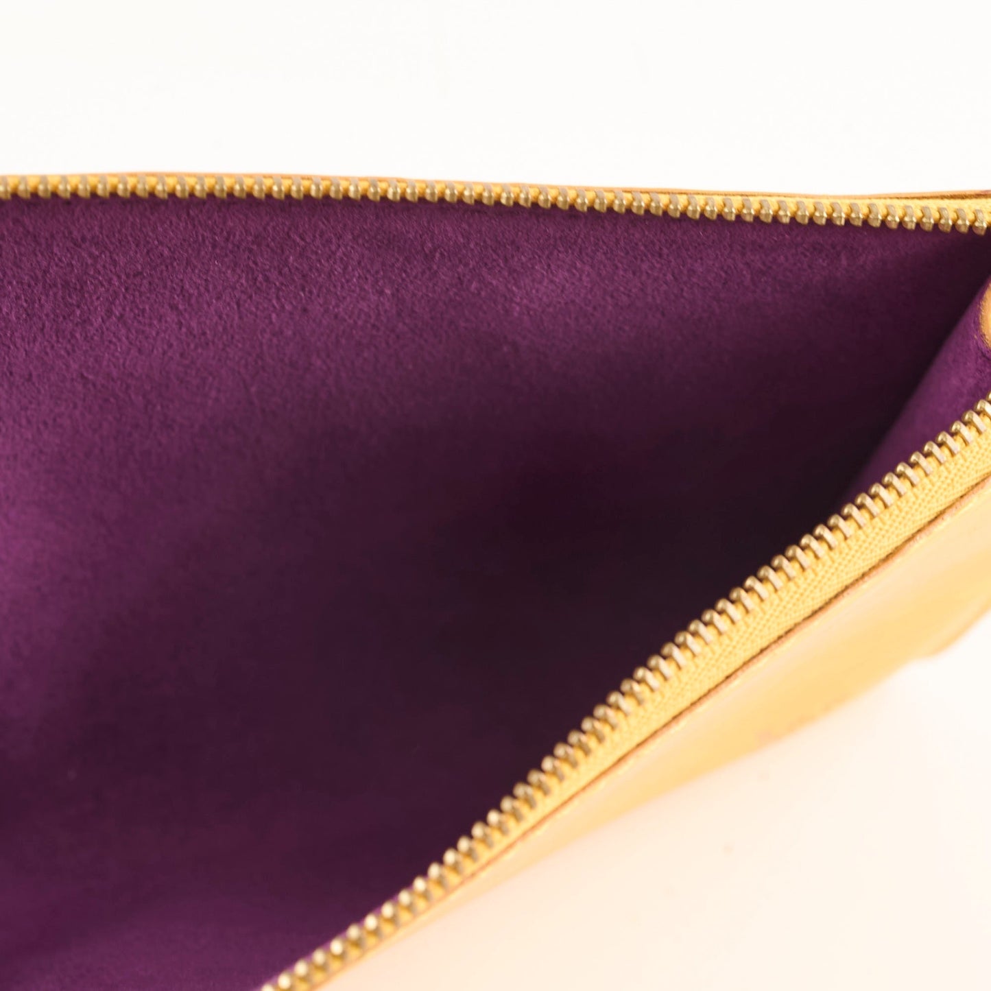 Louis Vuitton Epi Pochette Yellow