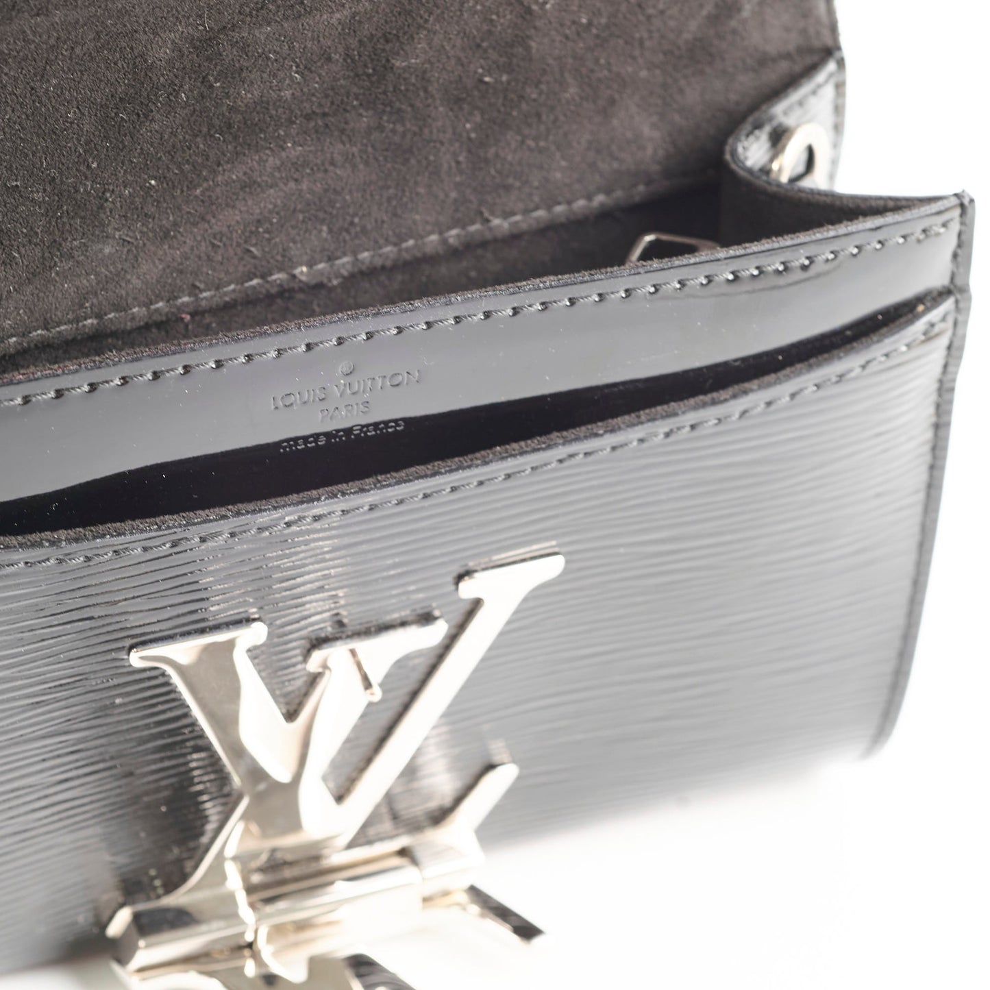 Louis Vuitton Epi Wallet On Chain Black
