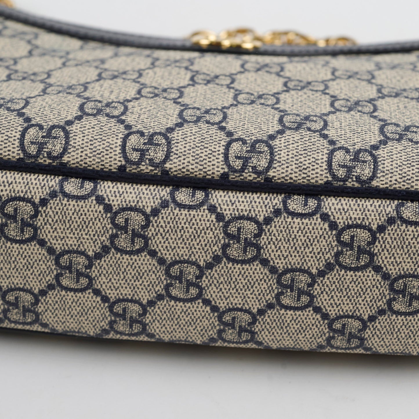 Gucci Ophidia GG Small Shoulder Bag Navy