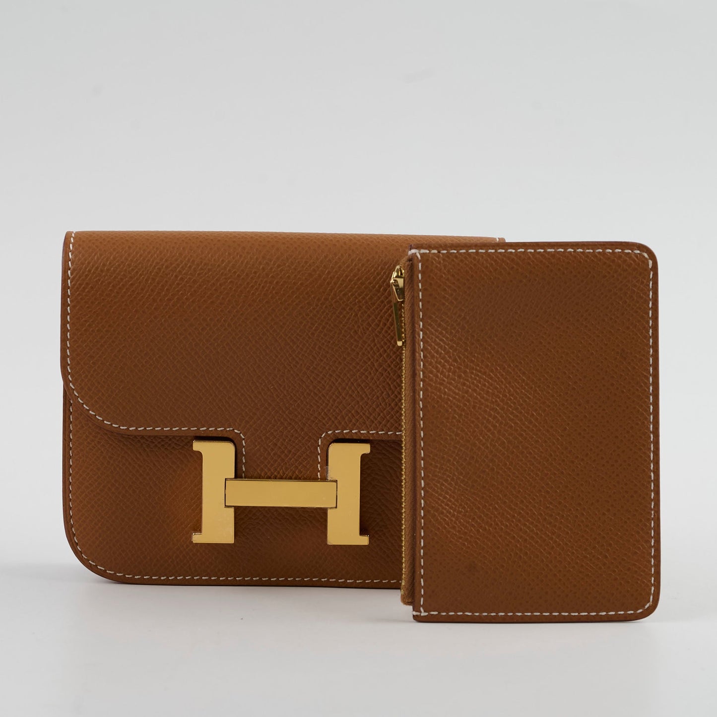 Hermes Constance Slim Gold Epsom Z stamp 2021