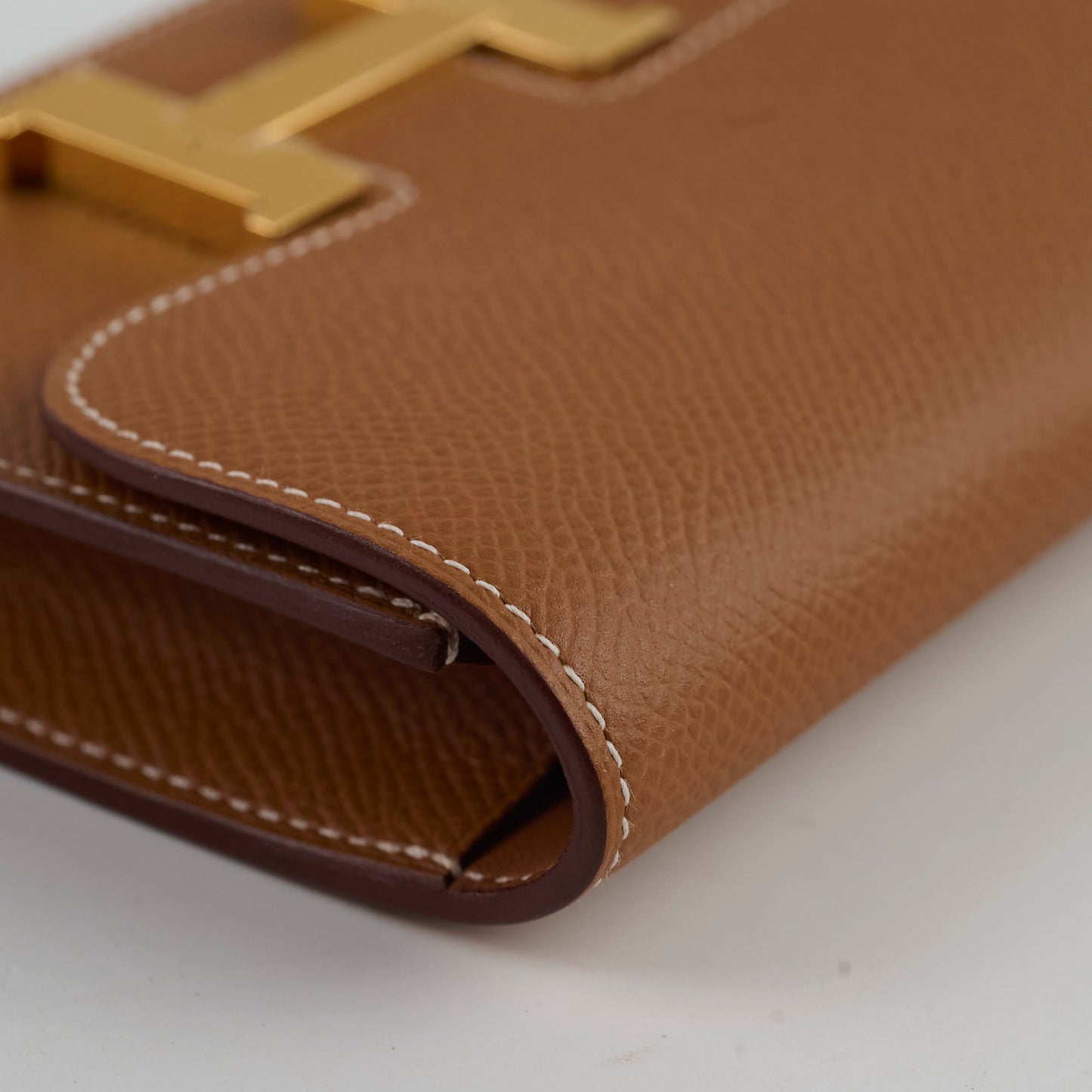 Hermes Constance Slim Gold Epsom Z stamp 2021