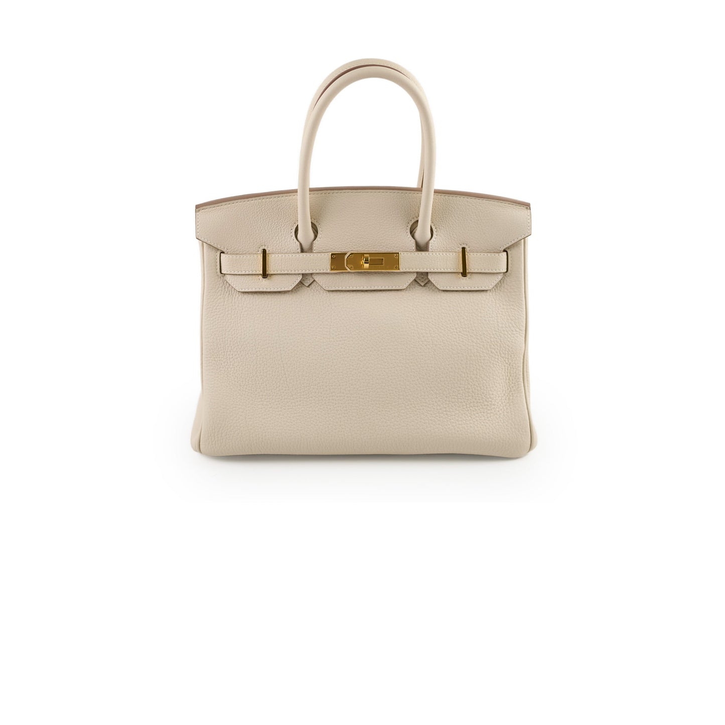 Hermes Birkin 30 Togo Craie W Stamp