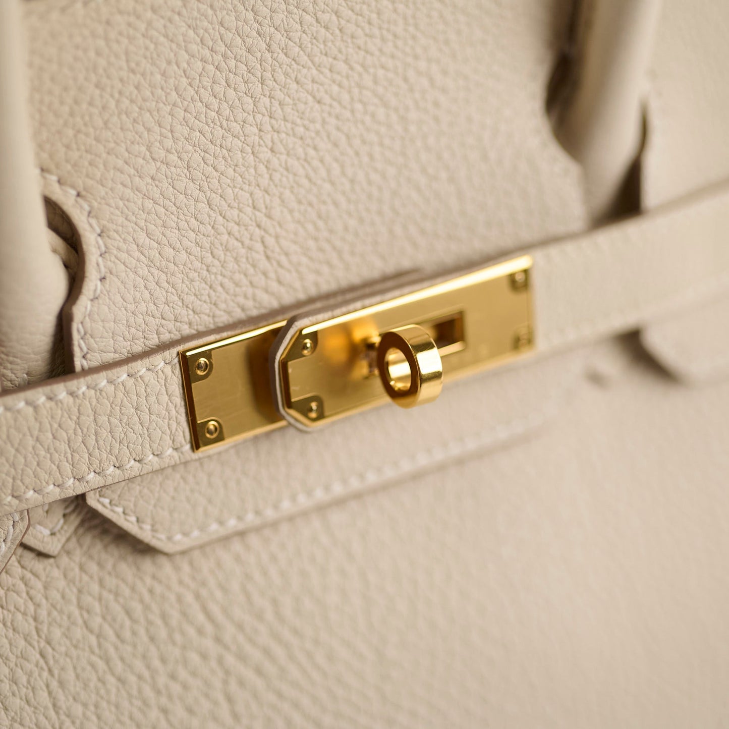 Hermes Birkin 30 Togo Craie W Stamp