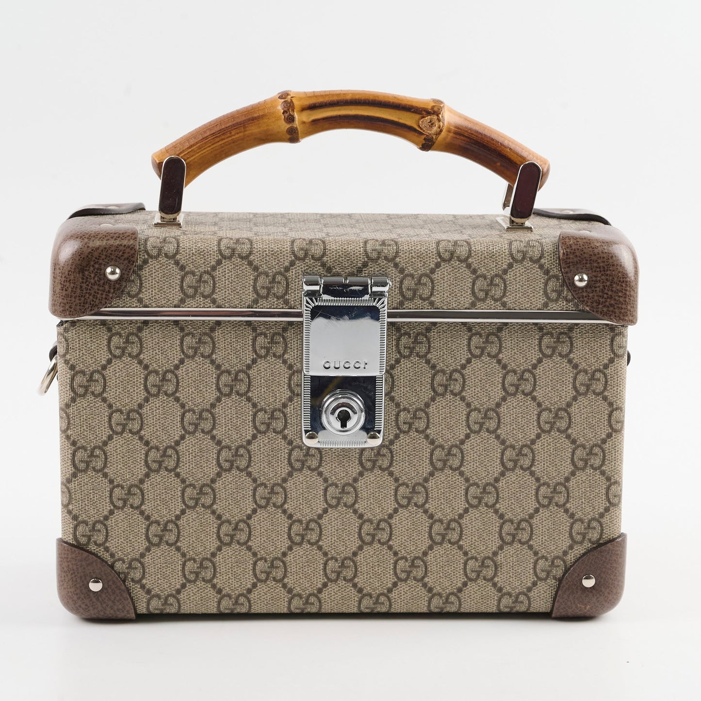 Gucci Globetrotter GG Trunk Brown