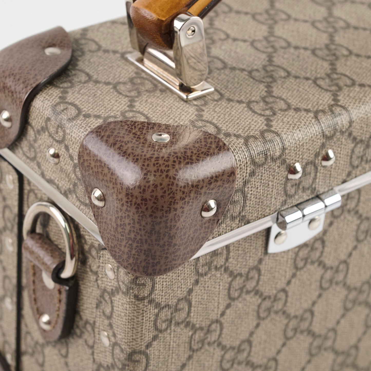 Gucci Globetrotter GG Trunk Brown