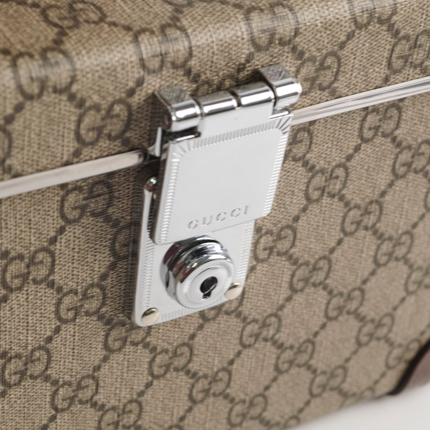Gucci Globetrotter GG Trunk Brown