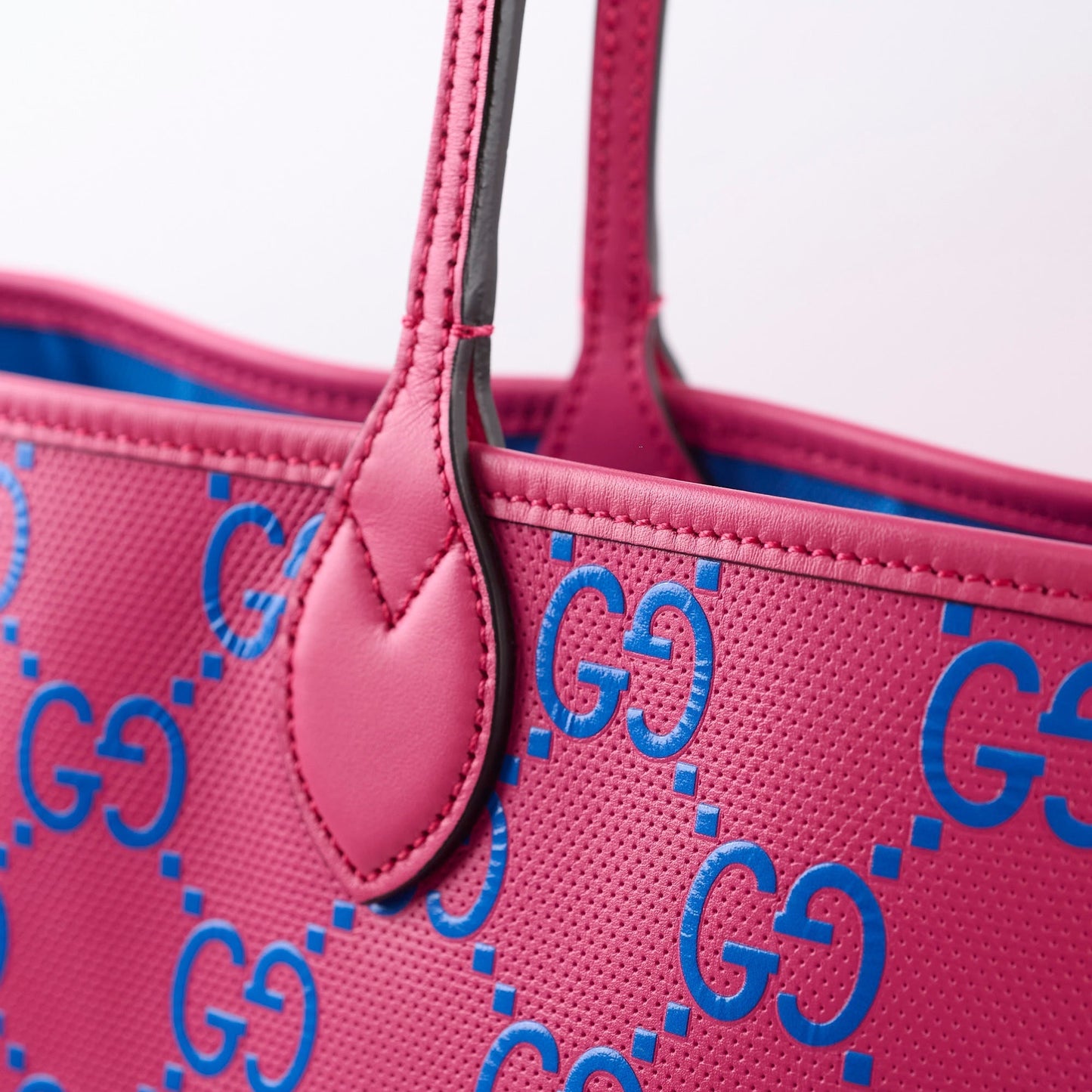 Gucci Ophidia Large Tote Hot Pink