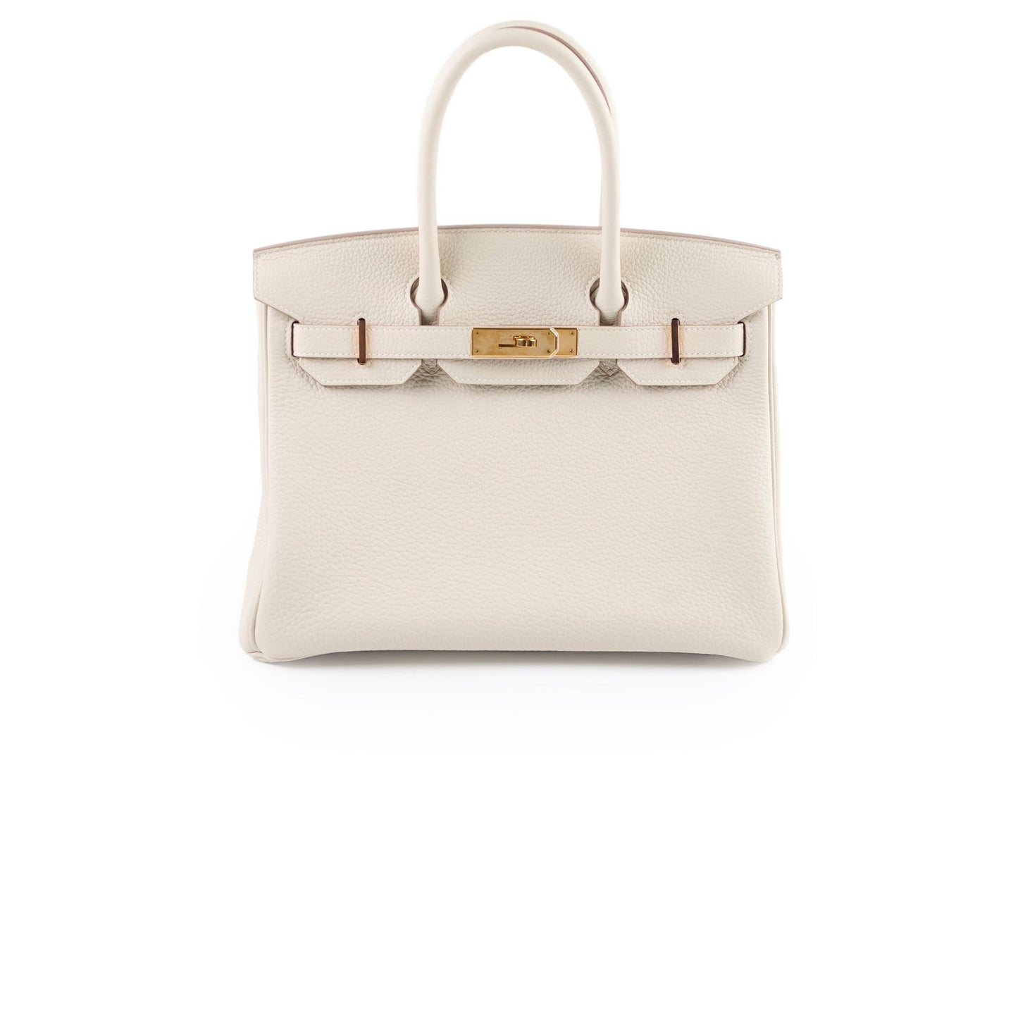 Hermes Birkin 30 Craie Rose Gold Z Stamp