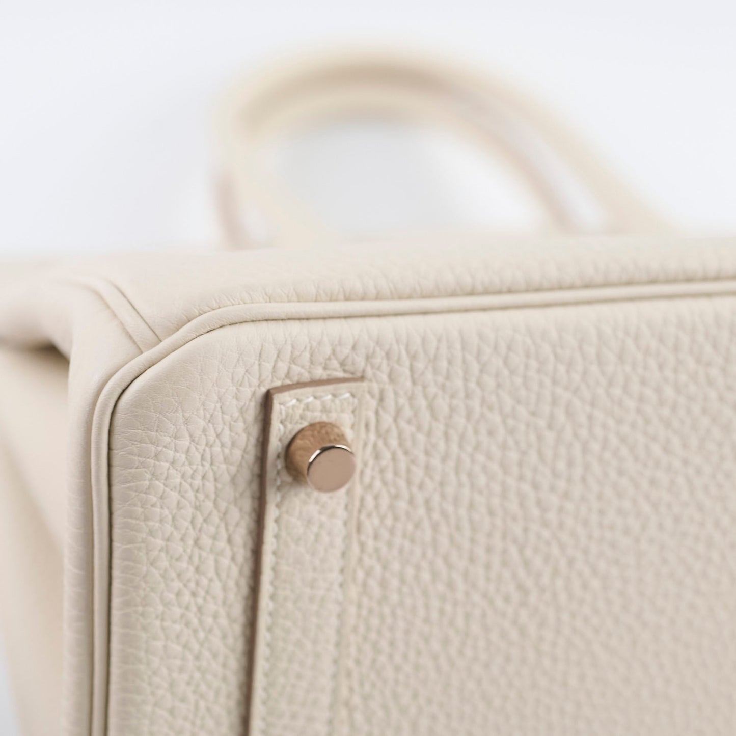 Hermes Birkin 30 Craie Rose Gold Z Stamp