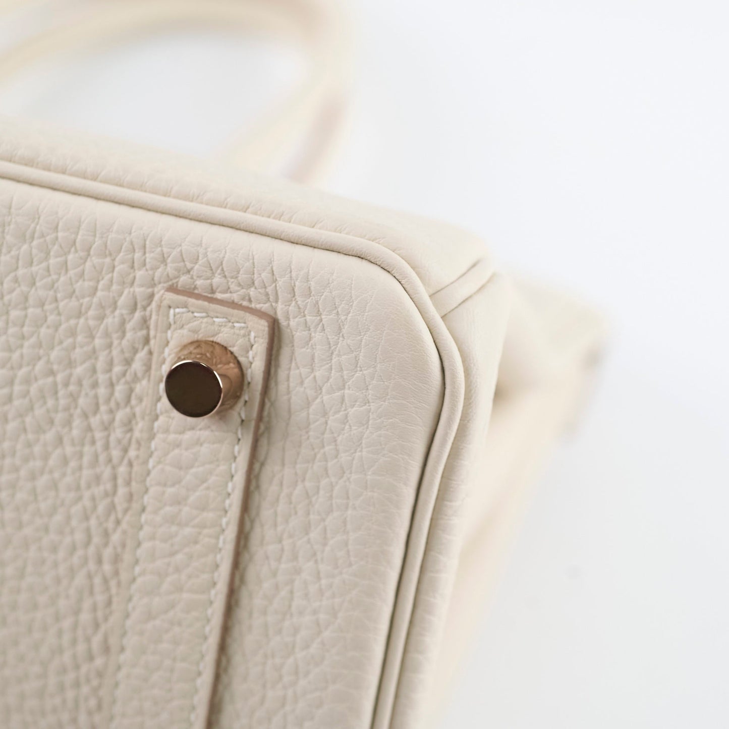 Hermes Birkin 30 Craie Rose Gold Z Stamp