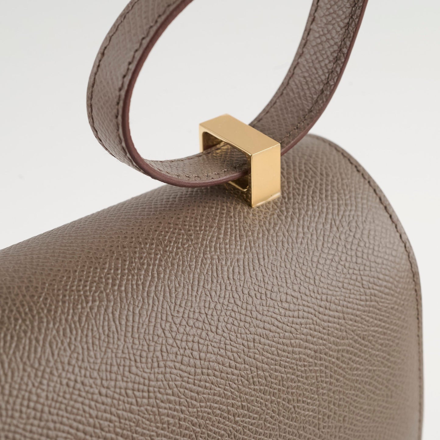 Hermes Verrou 21 Epsom Etain D Stamp