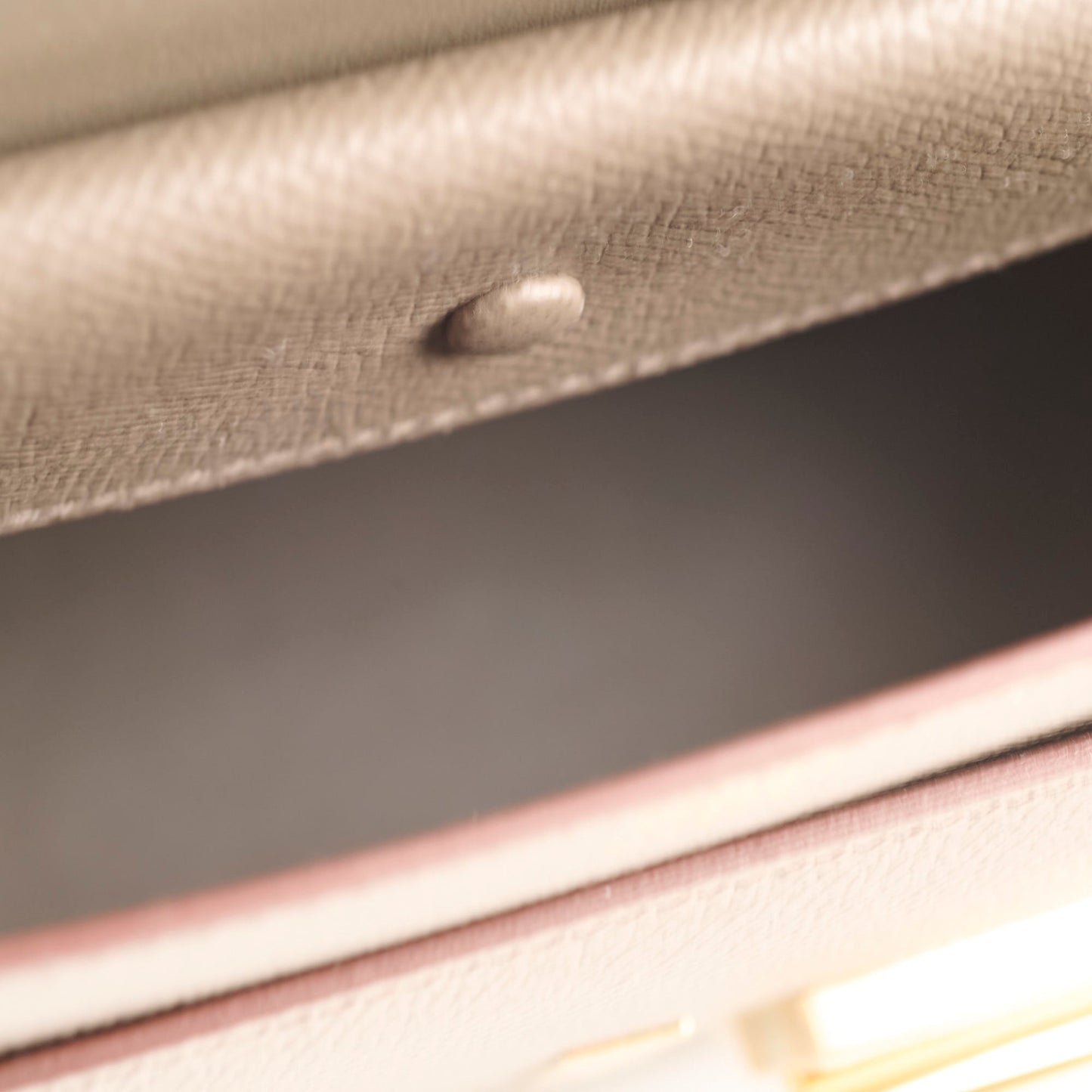 Hermes Verrou 21 Epsom Etain D Stamp