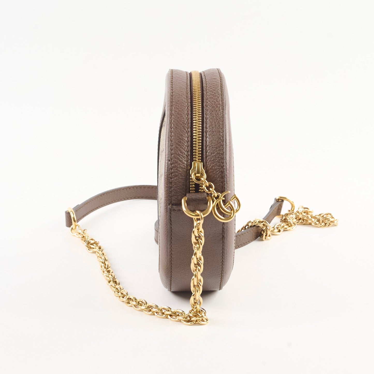 Gucci Ophidia GG Round Shoulder Bag