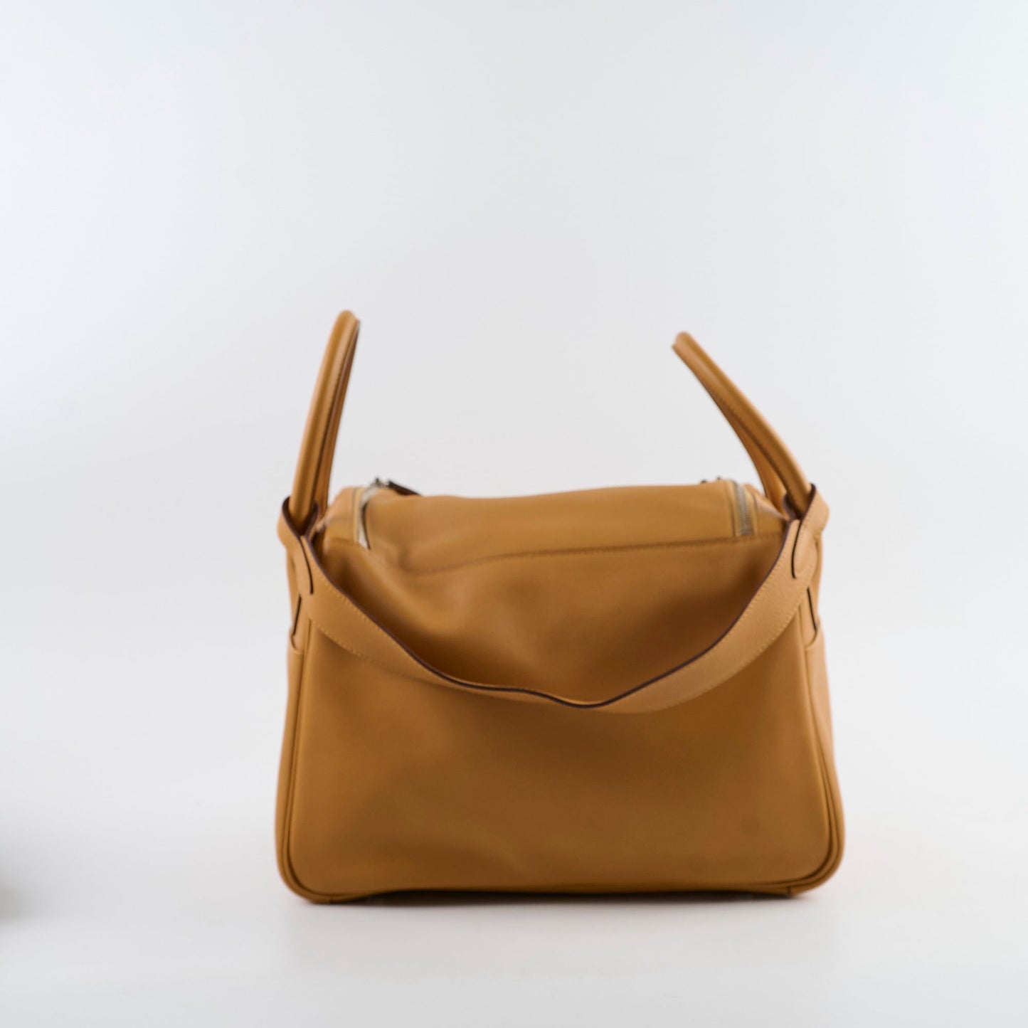 Hermes Lindy 30 Caramel Evercolor T Stamp
