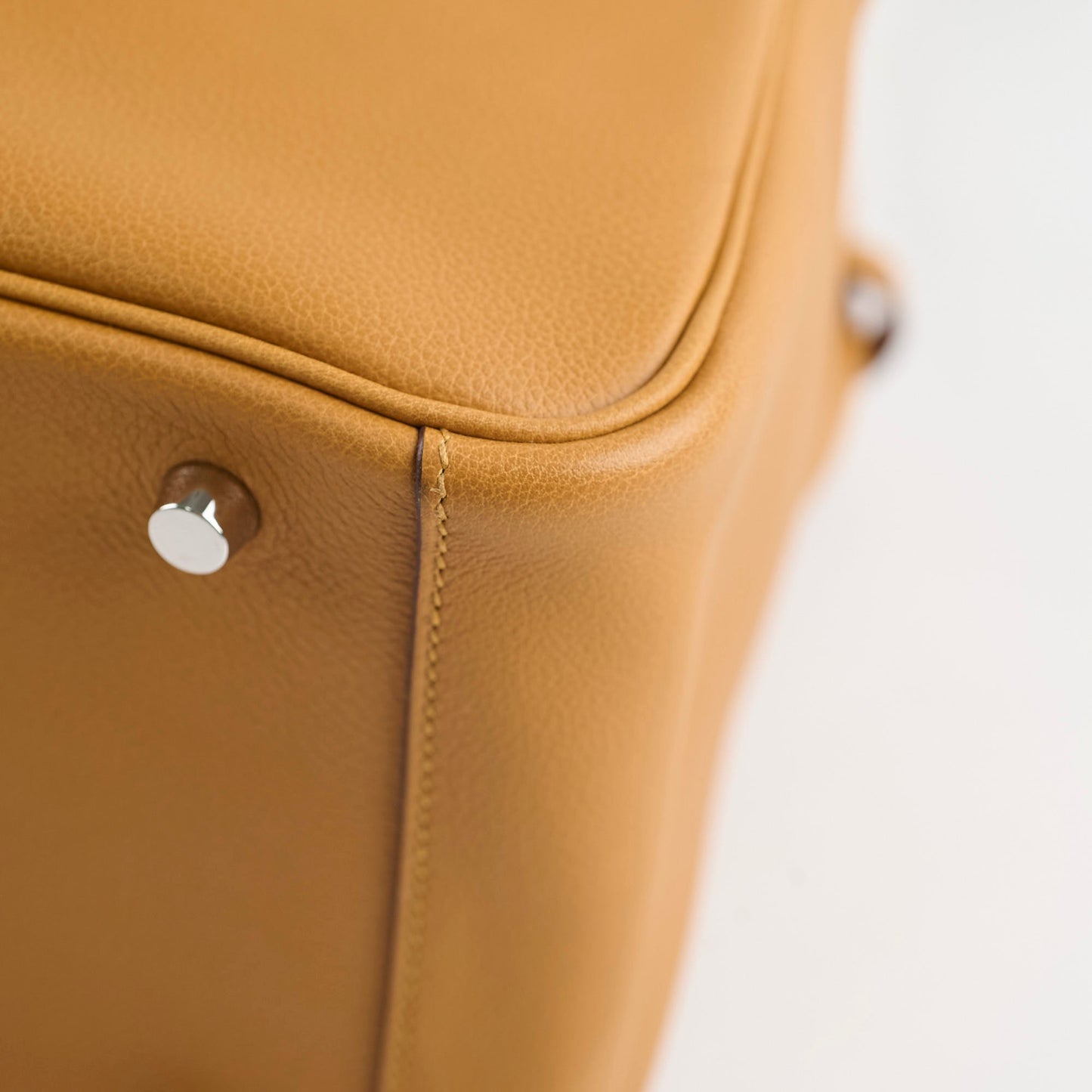 Hermes Lindy 30 Caramel Evercolor T Stamp