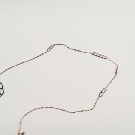 Hermes Ever Chaine' Dancre Long Necklace