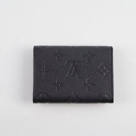 Louis Vuitton Empreinte Card Wallet Black