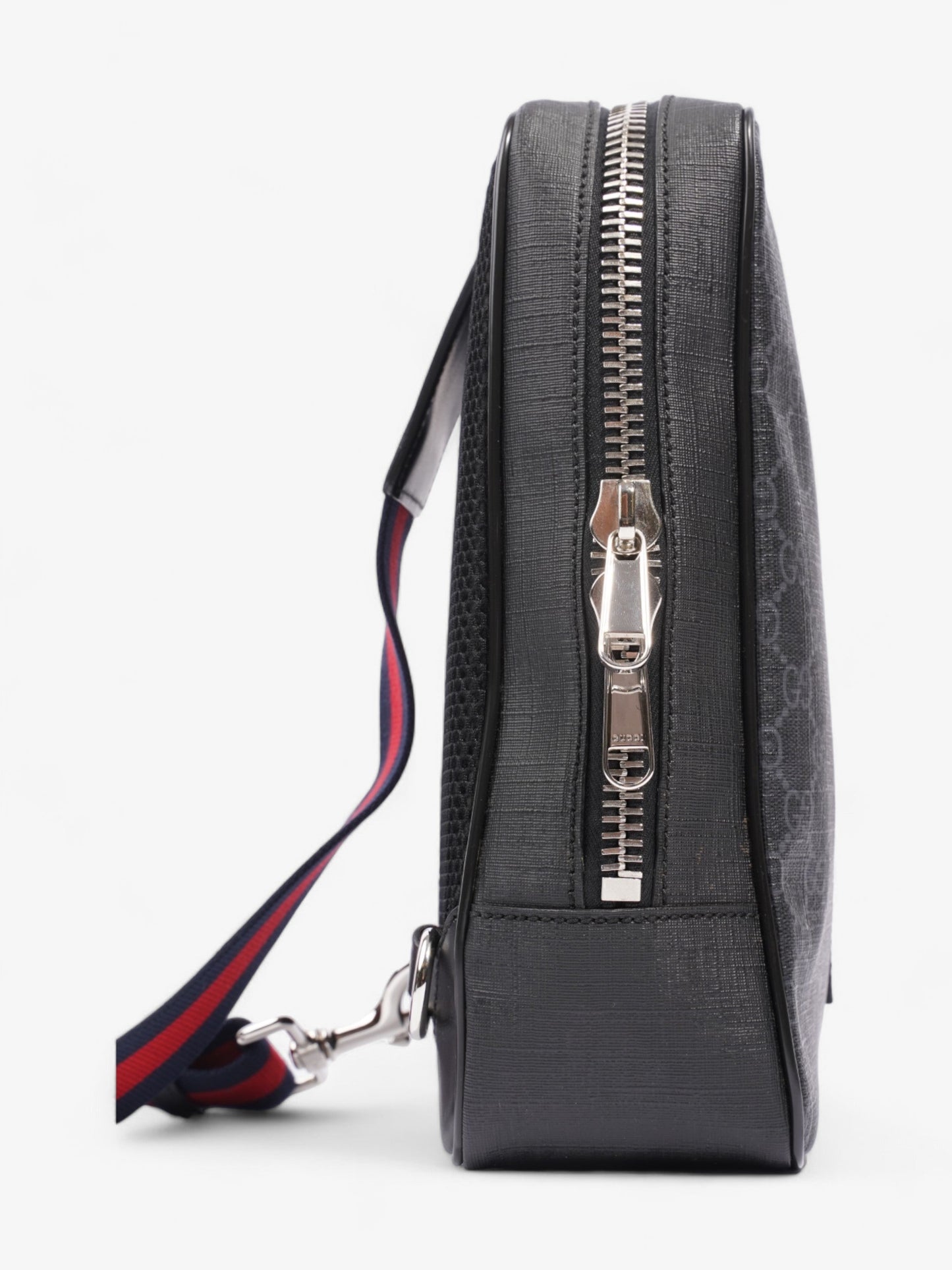 Gucci GG Sling Backpack Black GG Supreme Coated Canvas