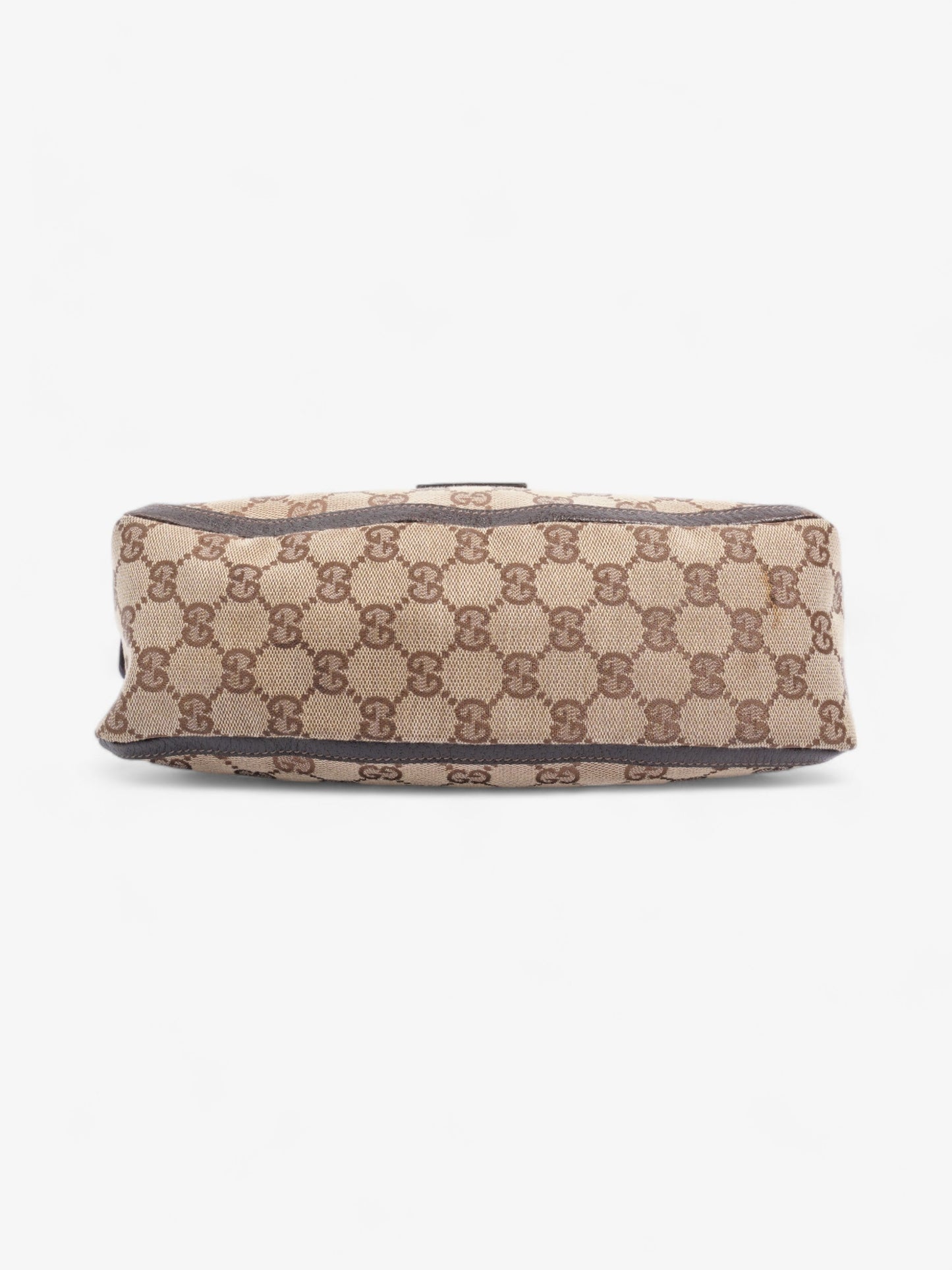 Gucci Abbey Beige And Ebony GG Supreme / Brown Canvas
