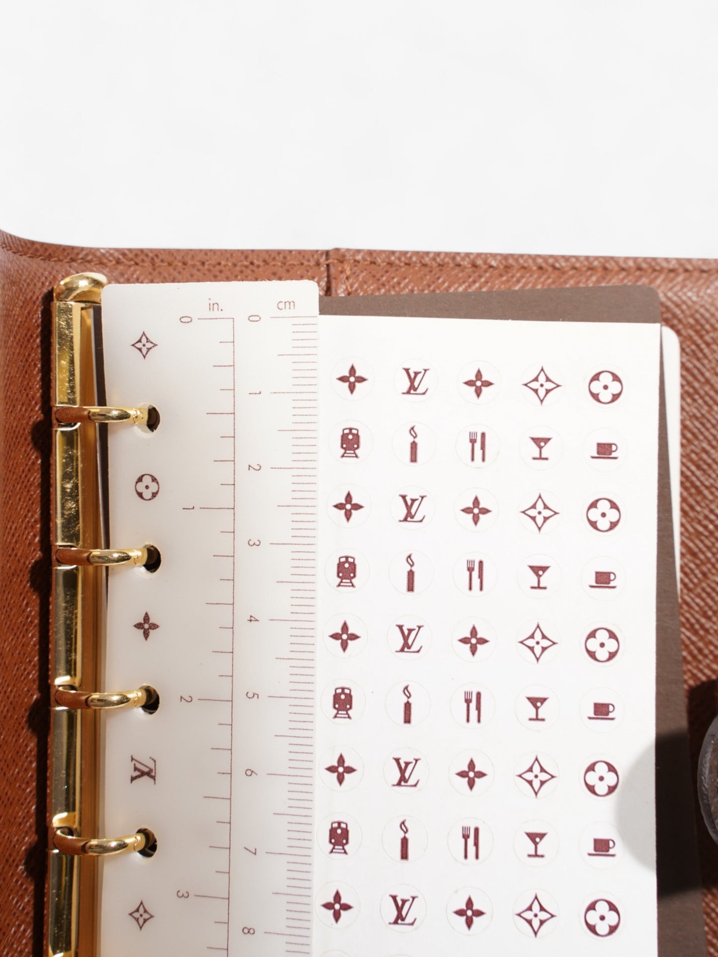 Louis Vuitton Agenda Cover Monogram Coated Canvas