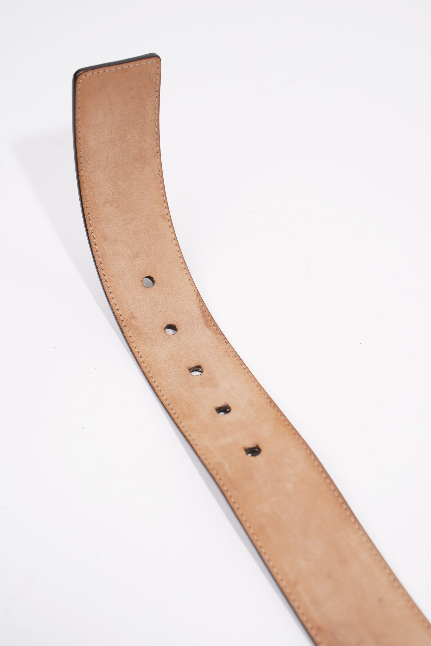 Gucci Belt Supreme / Brown Canvas 85cm 34"