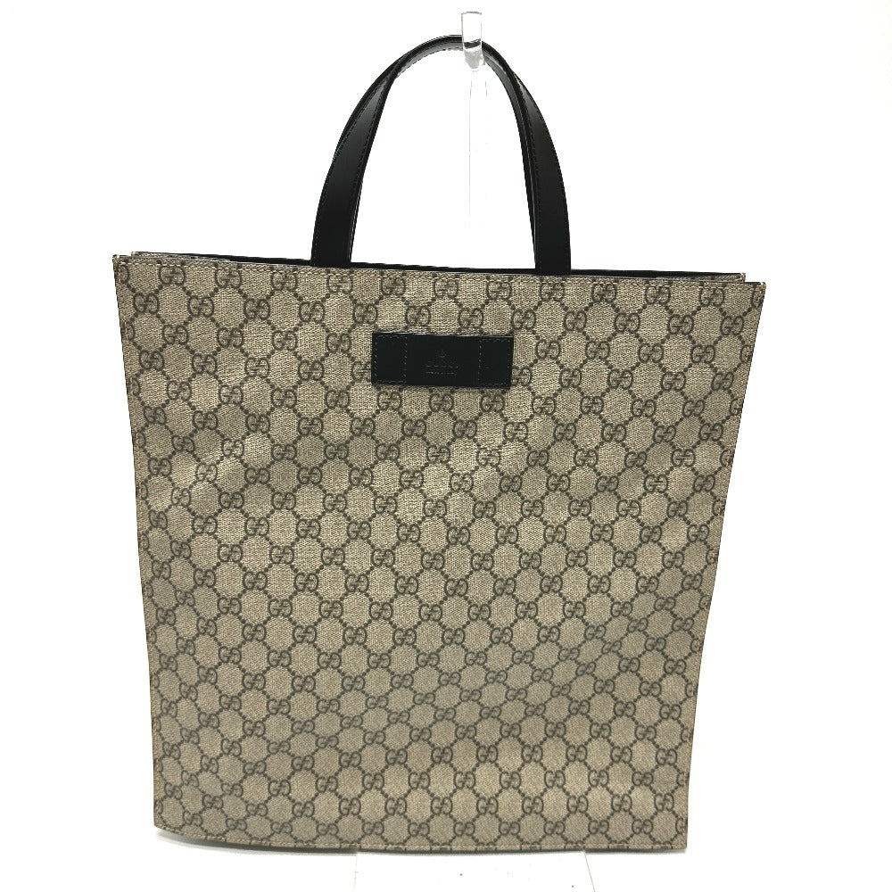 GUCCI Tote Bag 456217 GG Supreme Canvas beige GG mens Used